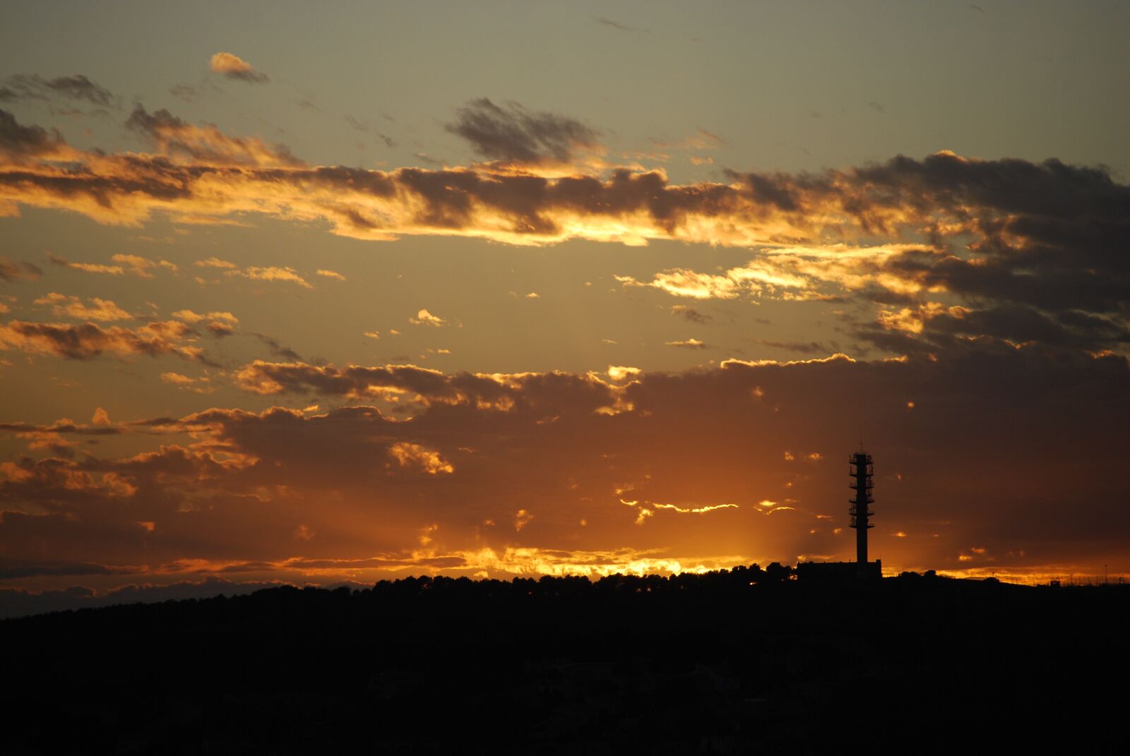 Nikon D60 sample photo. Sky, sunset, sun photography