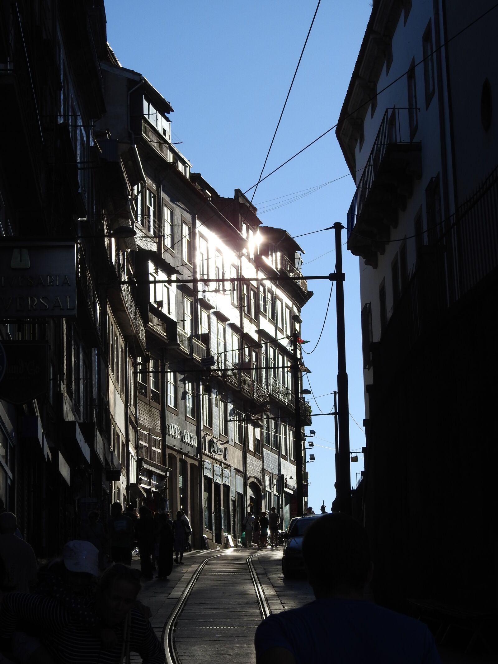 Nikon Coolpix P900 sample photo. Porto, road, palazzo photography