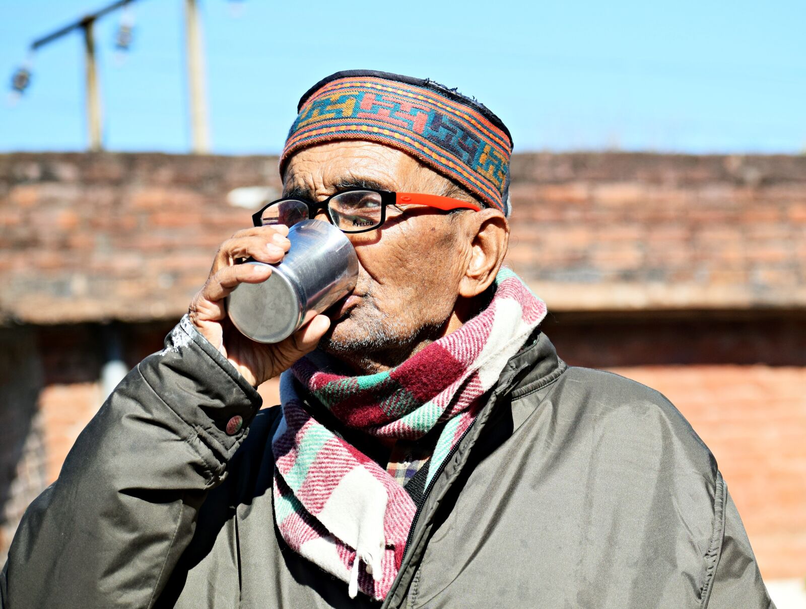 Nikon D3300 sample photo. Elderly, man, portrait photography