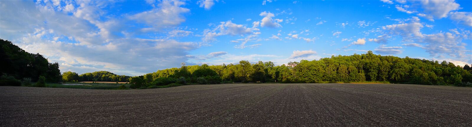Nikon D3300 sample photo. Farm, panoramic, dusk photography