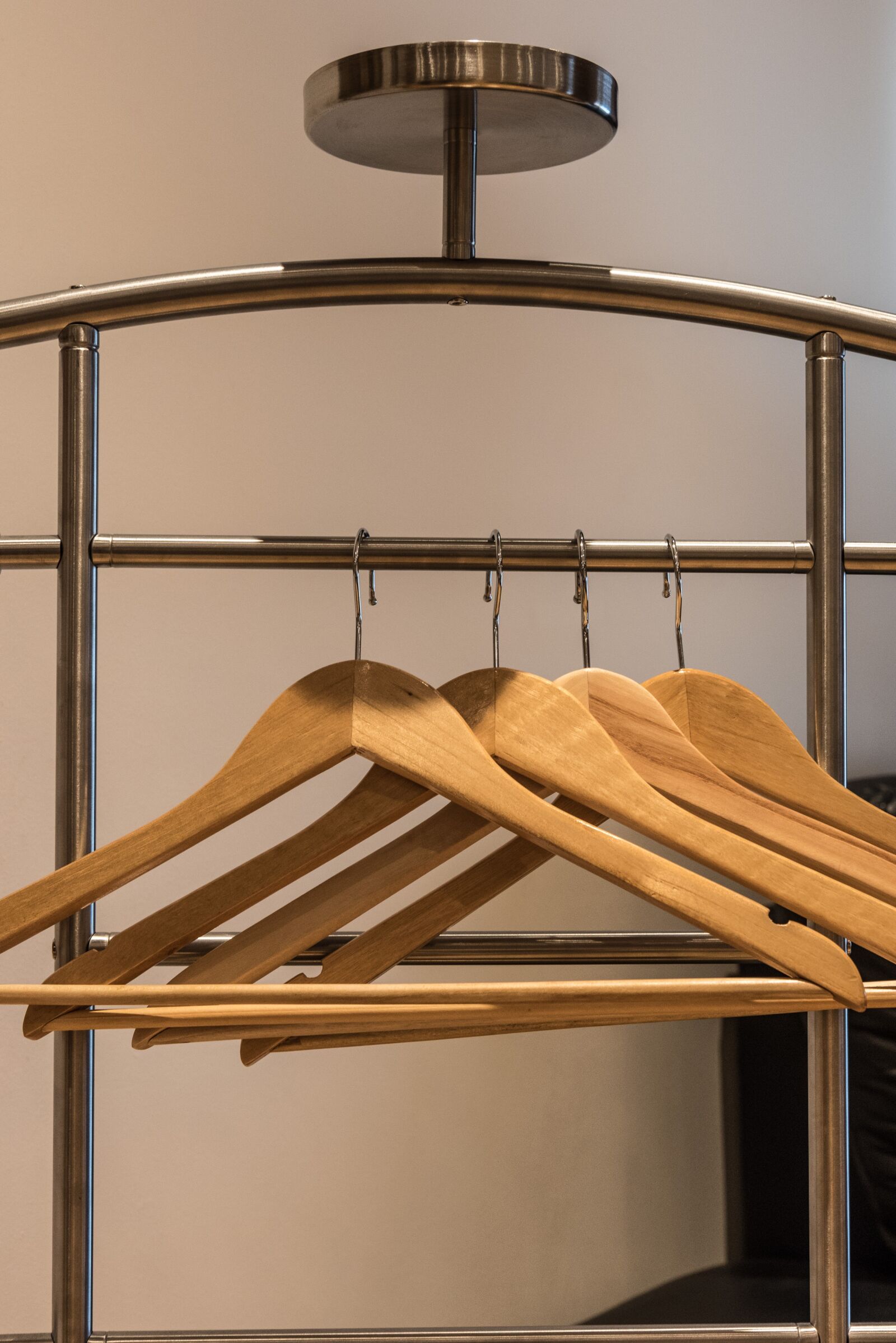 Nikon D750 sample photo. Hangers, bedroom, interior photography