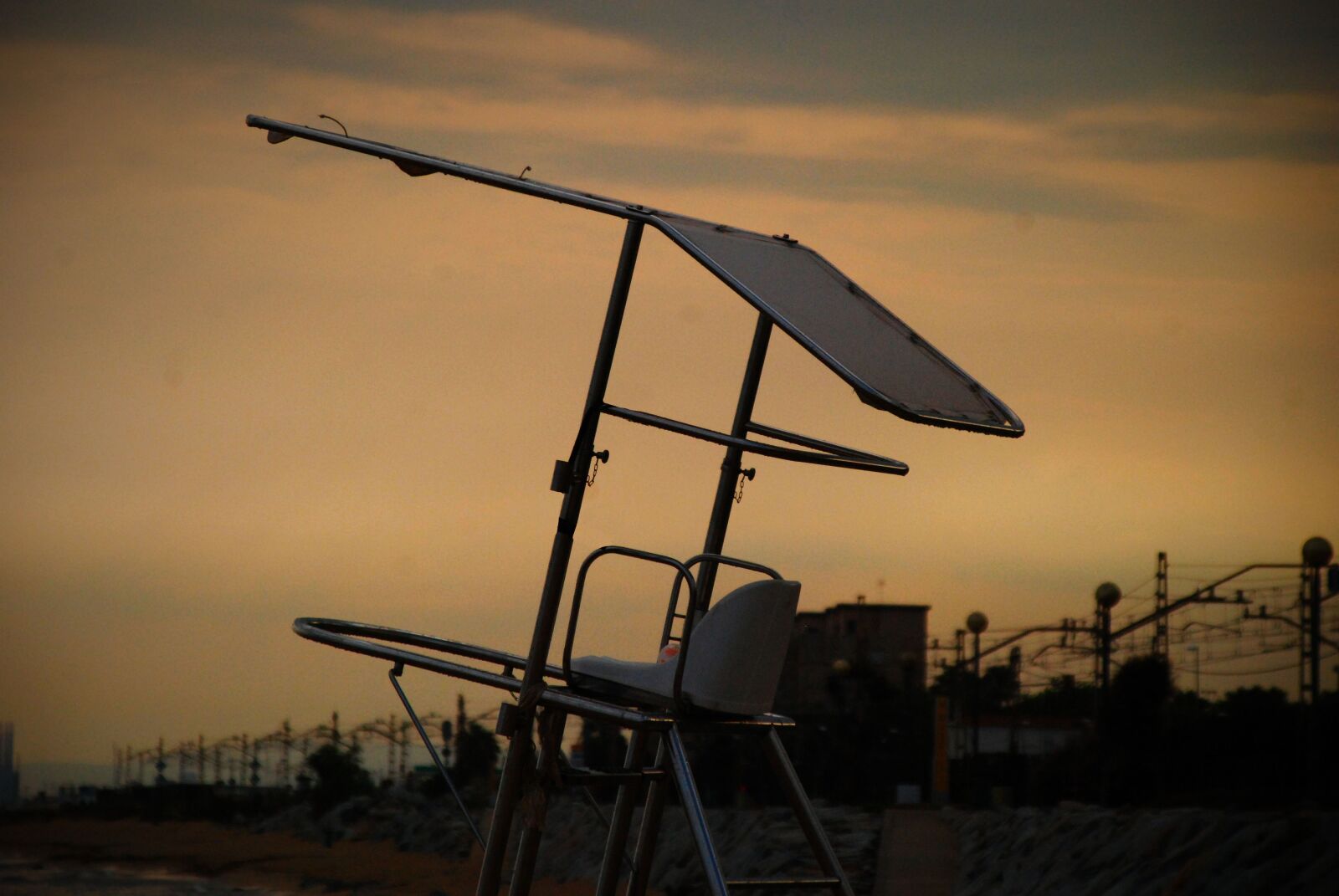 Nikon D80 sample photo. Salida del sol spain photography