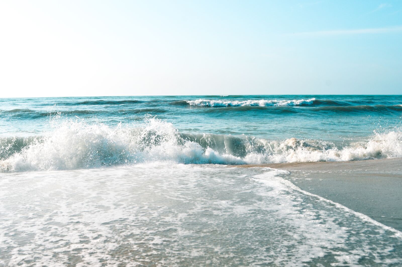 Nikon D5000 sample photo. Beach, sea, sky photography
