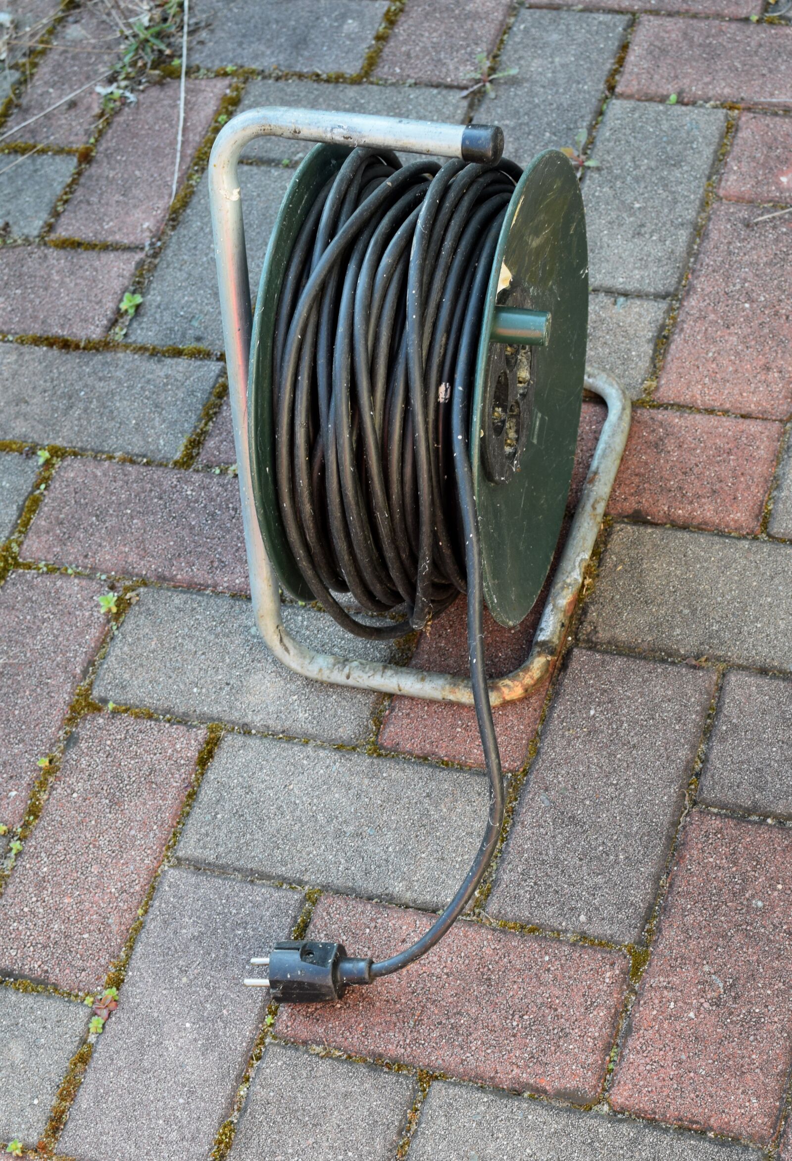 Nikon D5300 sample photo. Cable drum, cable, drum photography