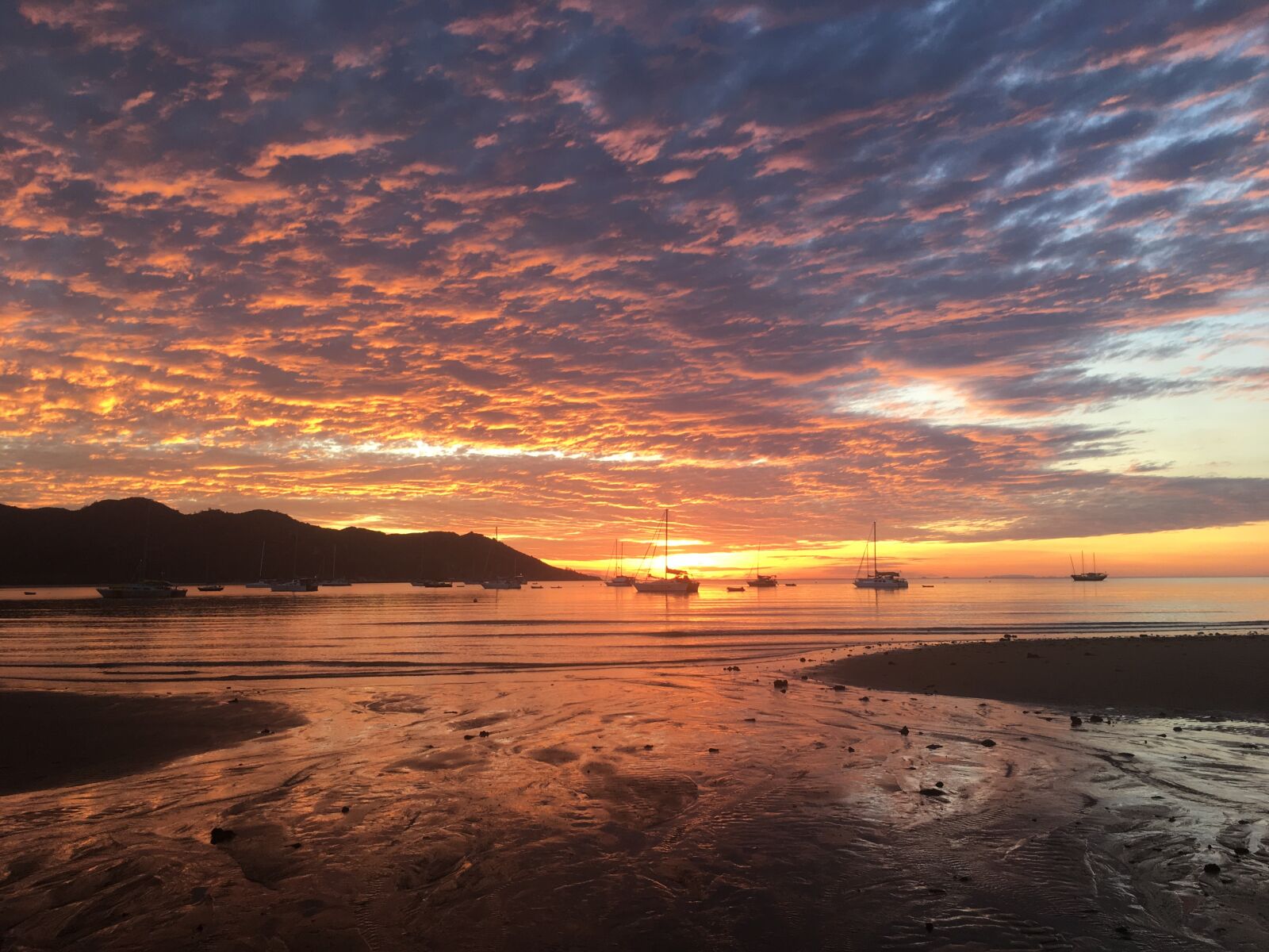 Apple iPhone 6s Plus sample photo. Magnetic island, sunset, sky photography