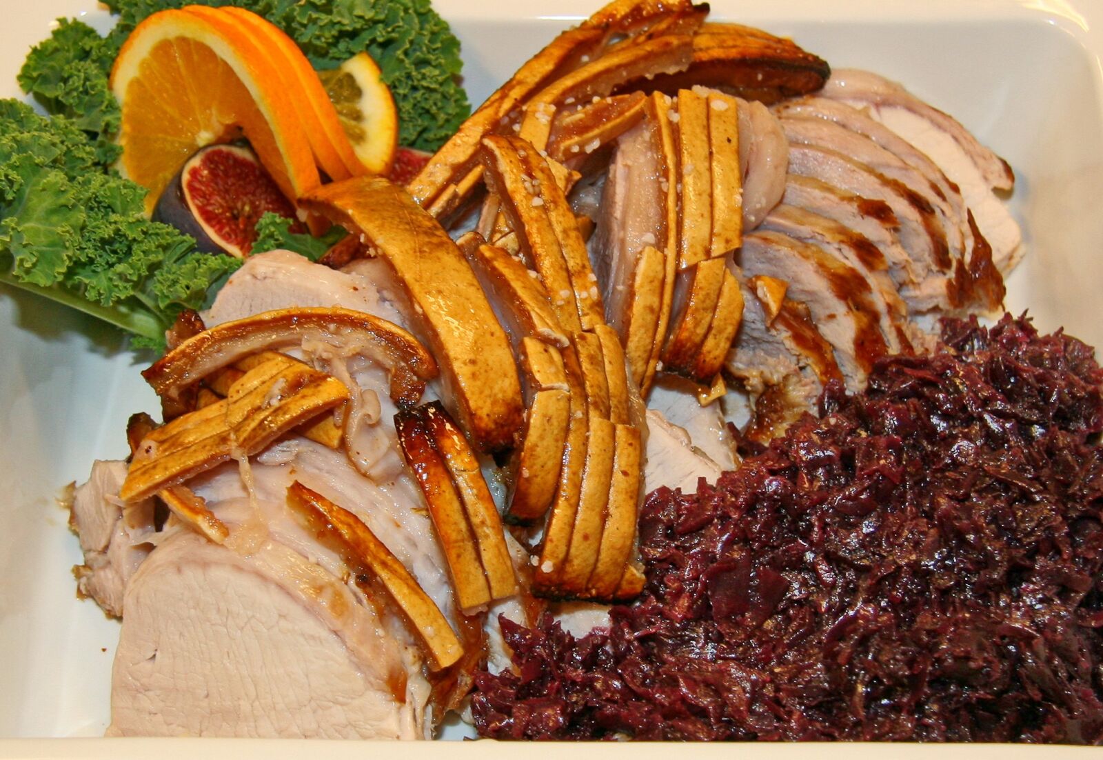 Canon EOS 20D sample photo. Pork roast, pork loin photography