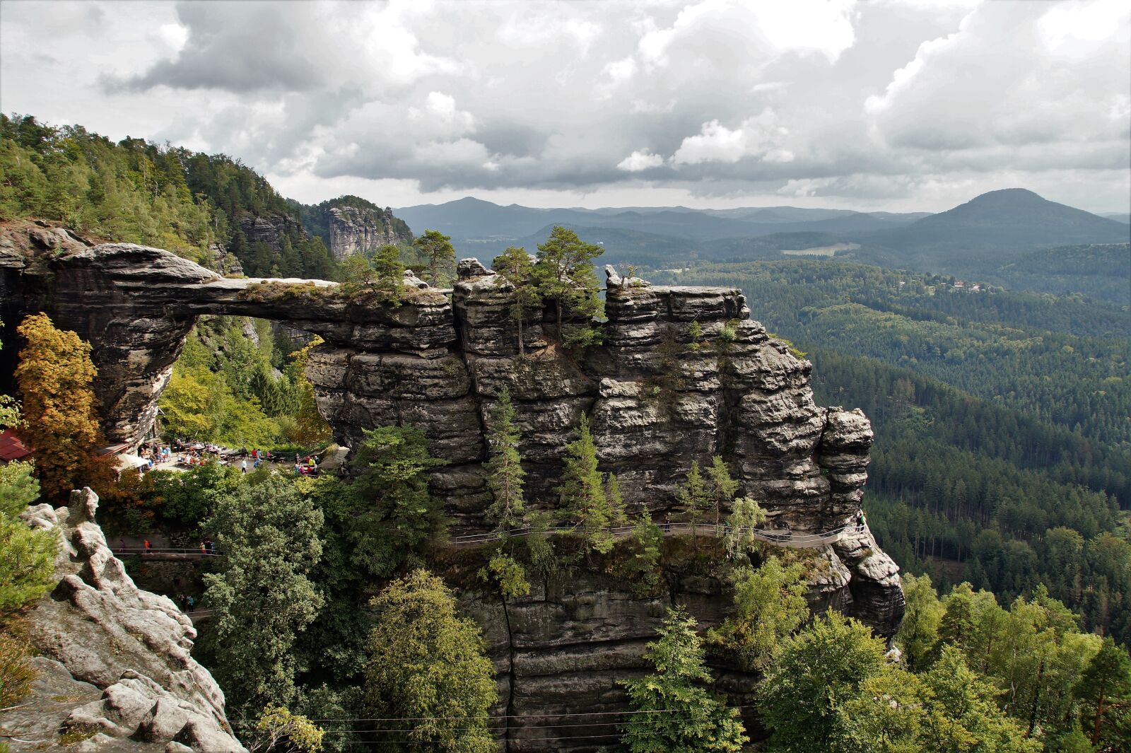 Sony SLT-A58 sample photo. Pravcice gate, czech switzerland photography