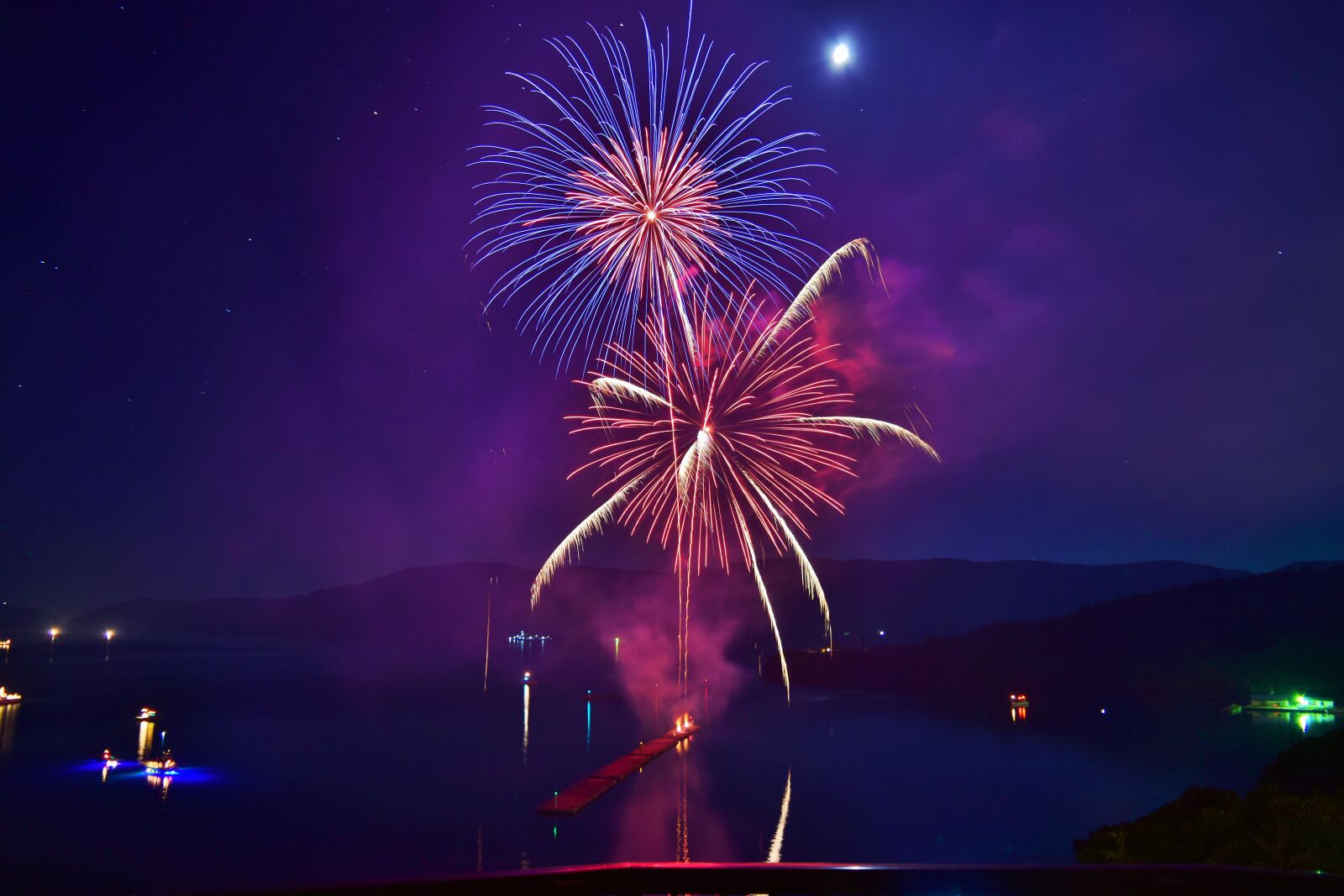 Nikon D3300 sample photo. Fireworks, oki islands, japan photography