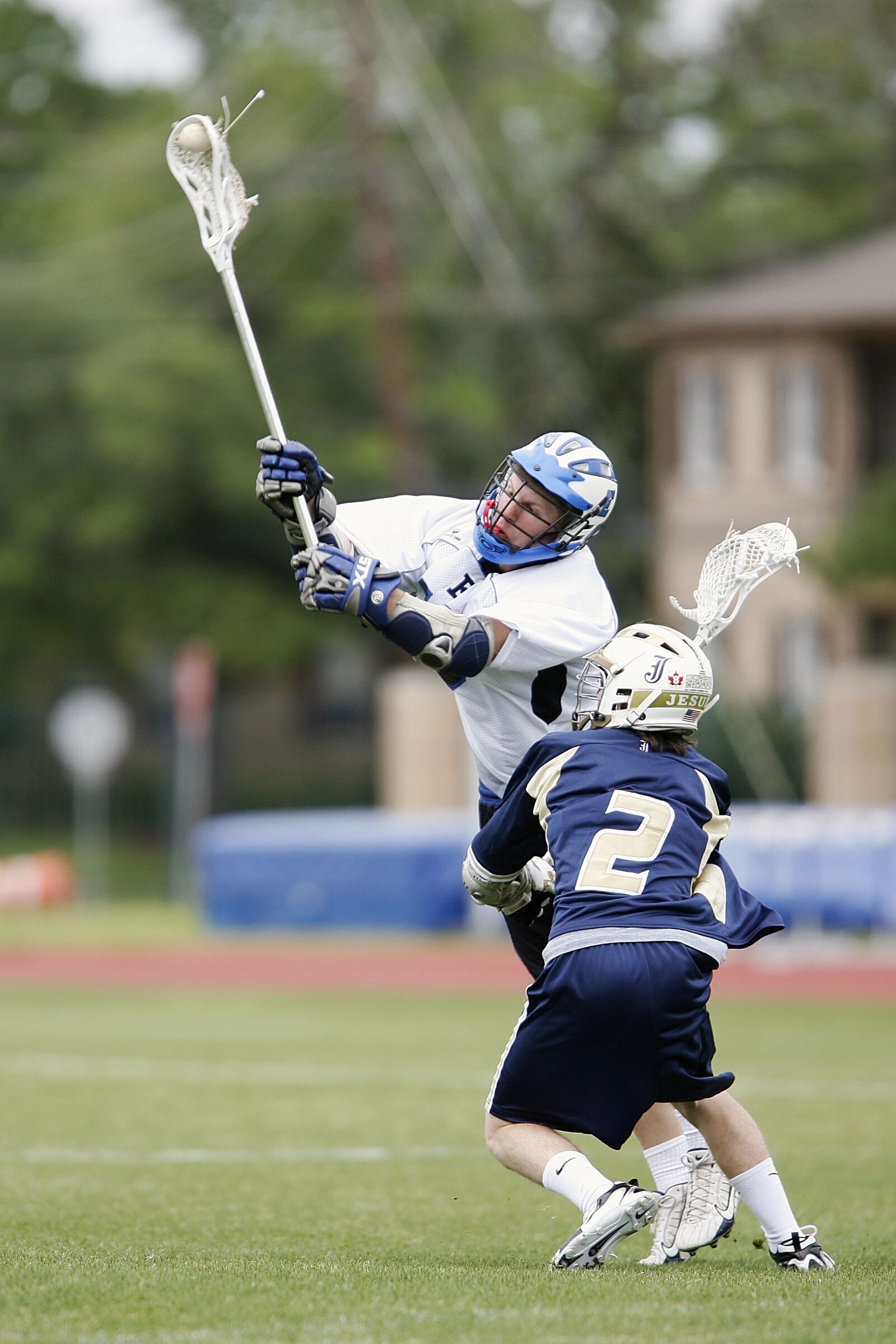 Canon EOS-1D Mark II N sample photo. Lacrosse, action, player photography