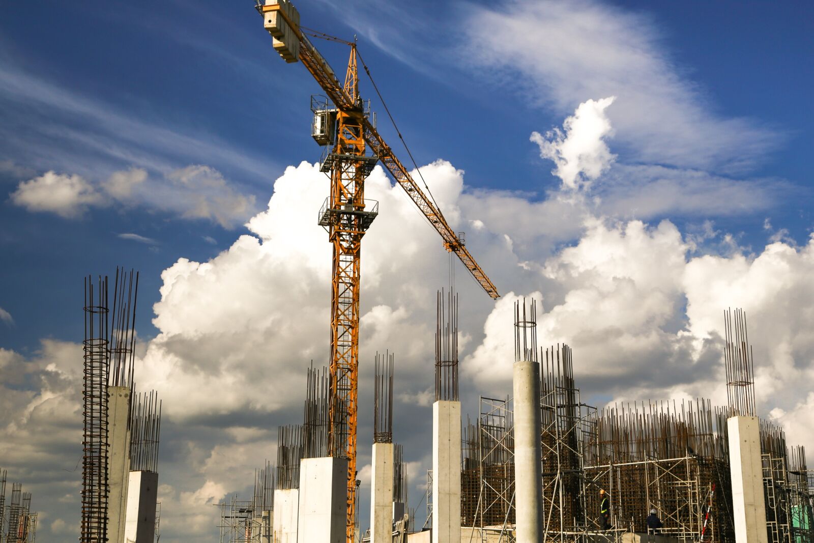 Canon EOS 6D sample photo. Build, crane, works photography