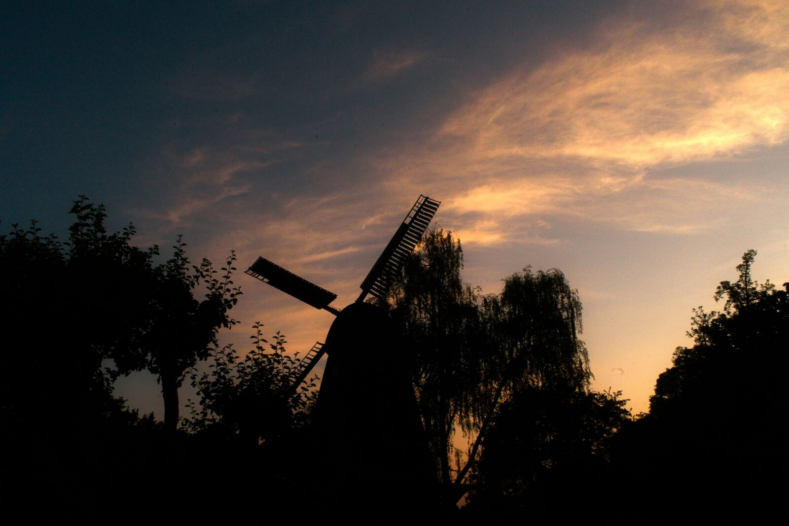Sony a7 sample photo. Windmill, contrast, sky photography