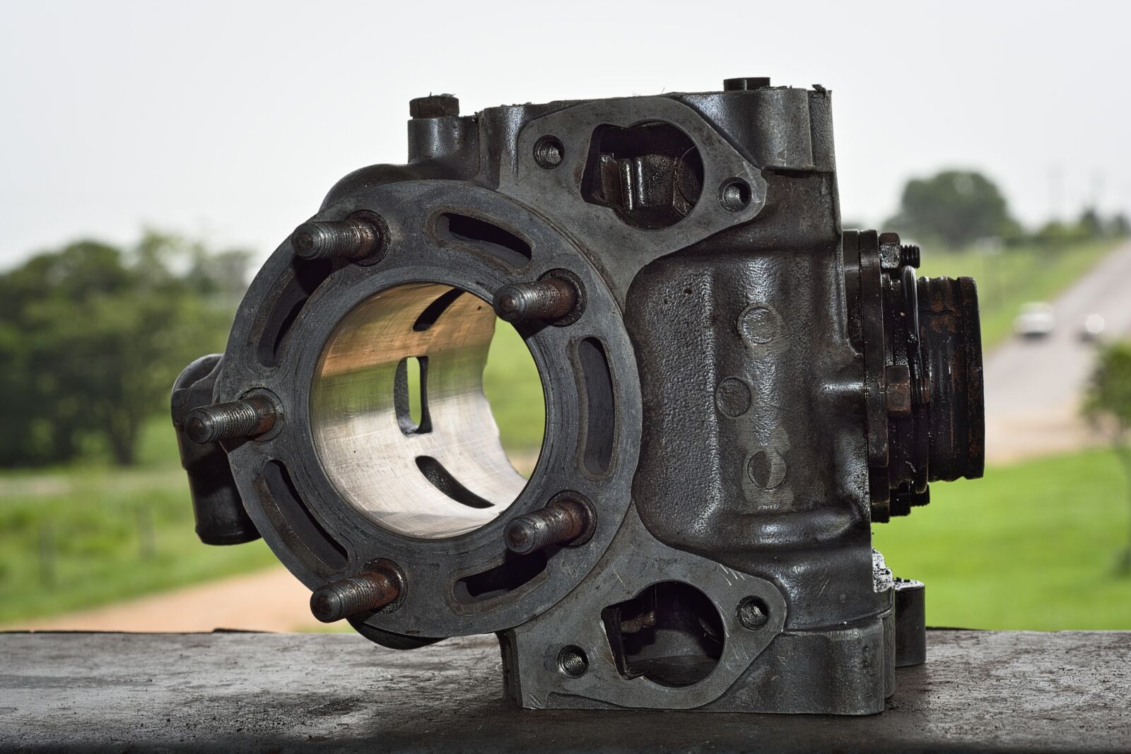 Nikon D7200 sample photo. Engine, two stroke, cylinder photography