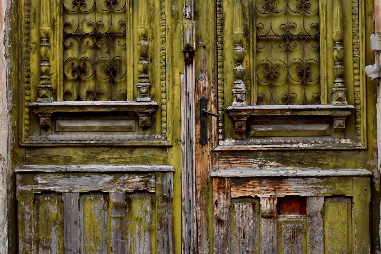 Nikon D5500 sample photo. Abandoned, carpentry, decay, door photography