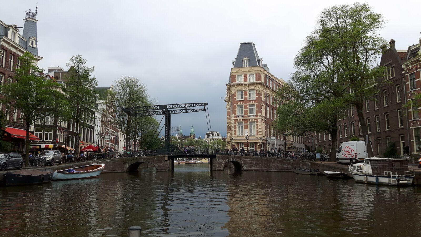 Samsung Galaxy S5 Neo sample photo. Amsterdam, city, canal photography