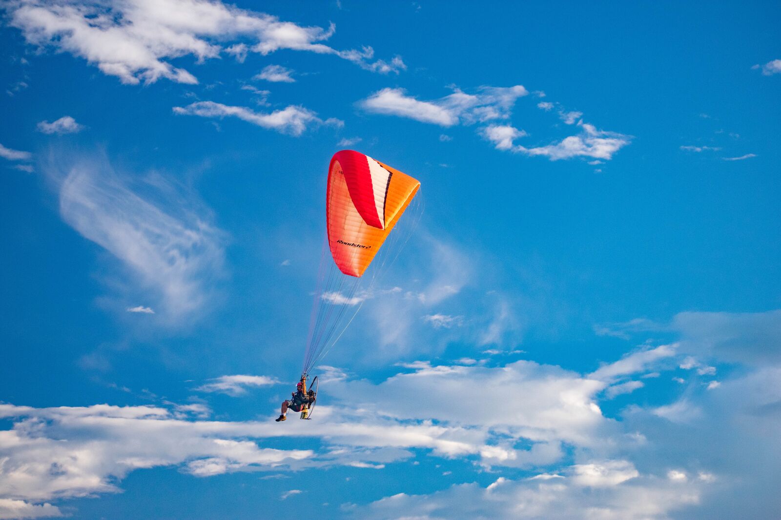 Nikon D3400 sample photo. Paramotor, flight, paragliding photography