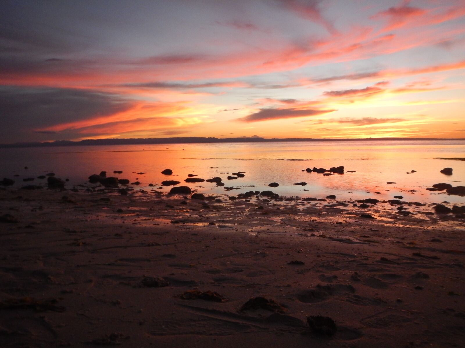 Nikon Coolpix AW110 sample photo. Sunset, beach, sea photography