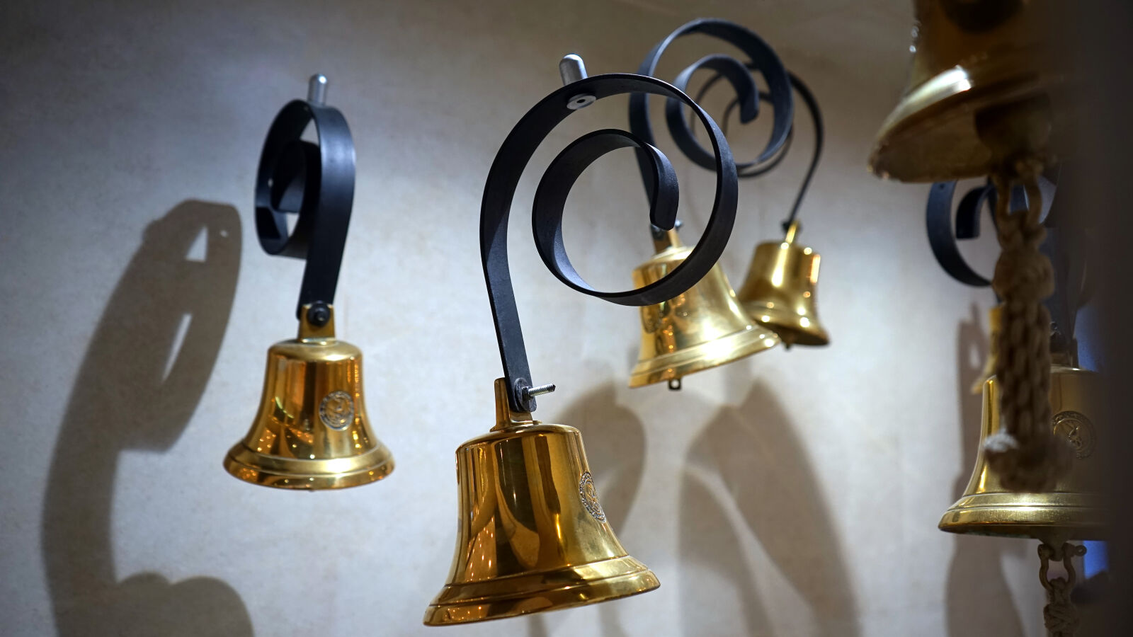 Sony a7 sample photo. Bells, blur, close, up photography