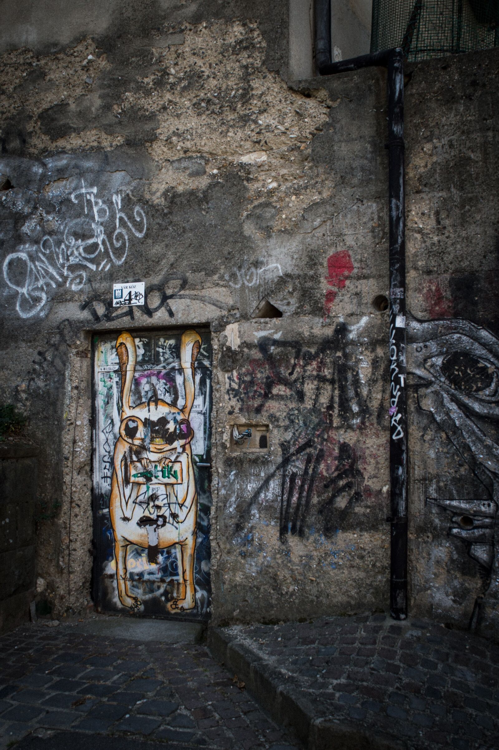Nikon D3200 sample photo. Eger, street, graffitti photography