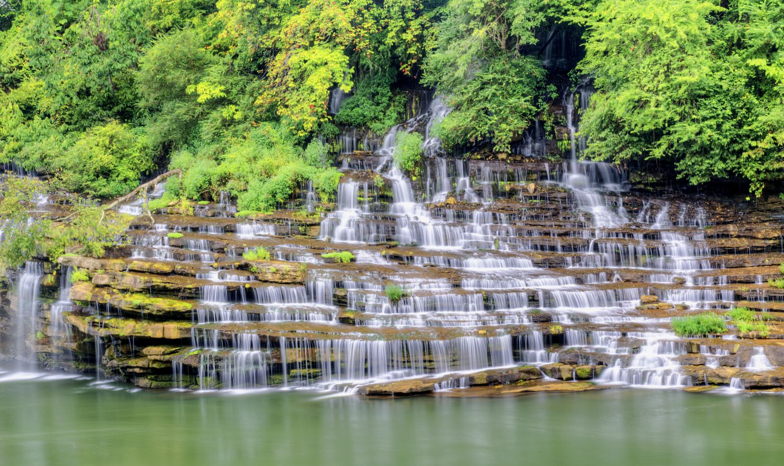 Nikon D610 sample photo. Waterfall, twins falls, water photography