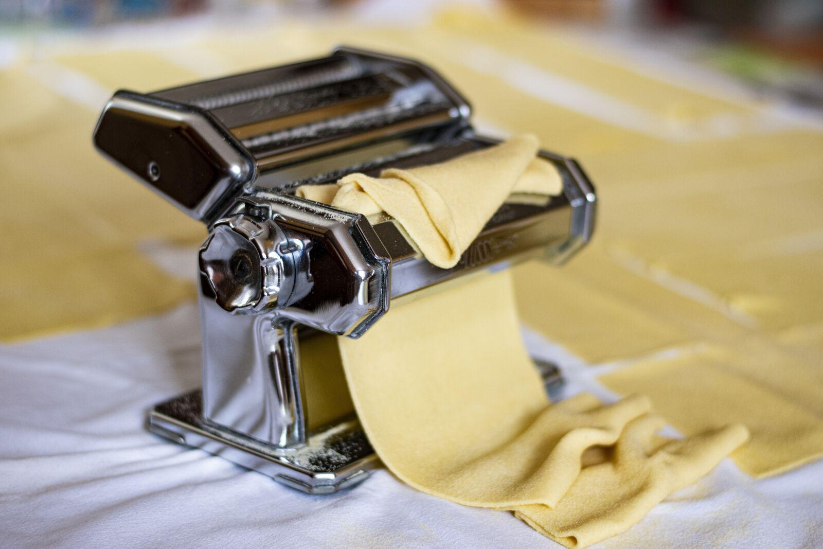 Nikon D5600 sample photo. Pasta, fresh pasta, machine photography