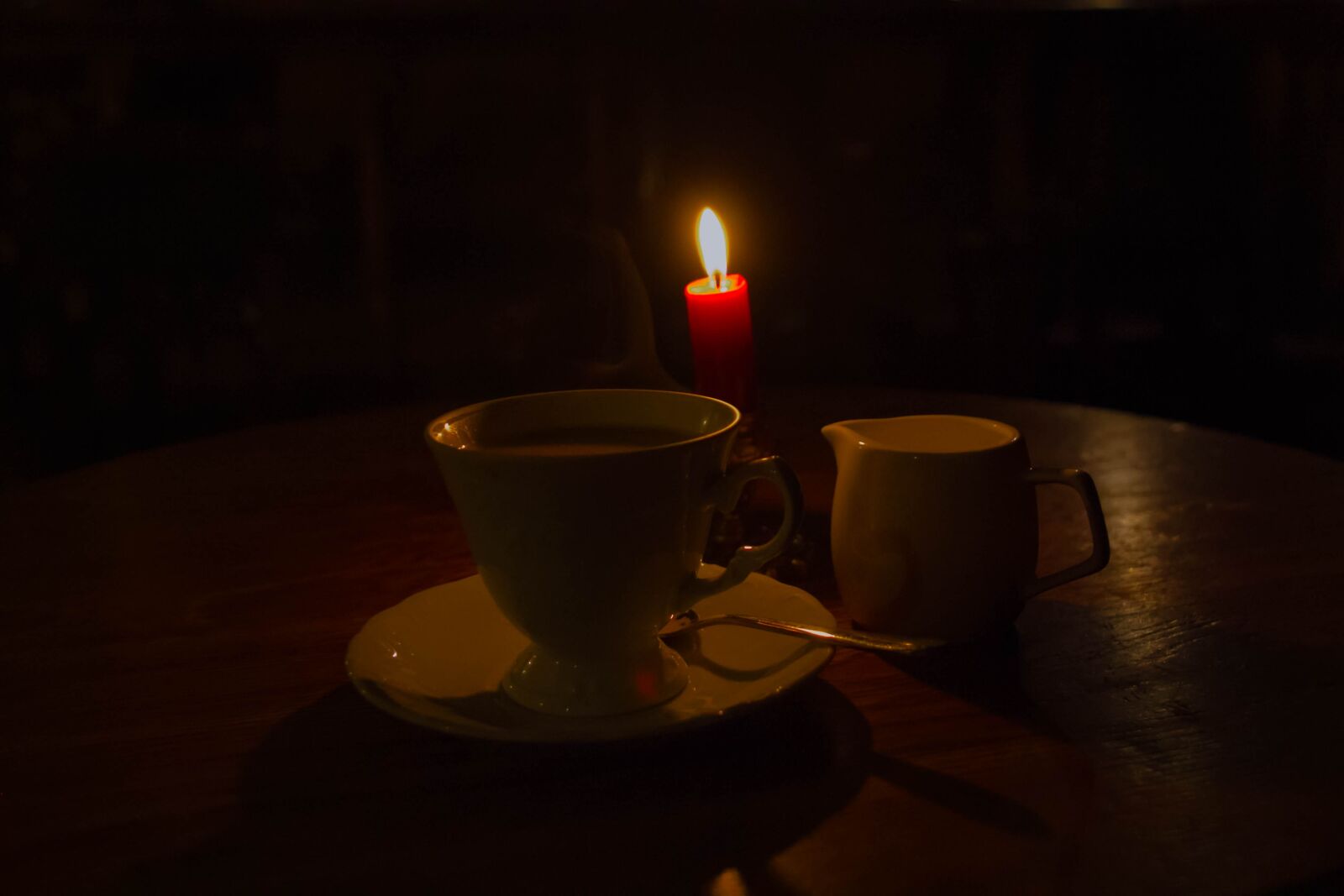 Canon EOS 60D sample photo. Coffee, cup, candle photography