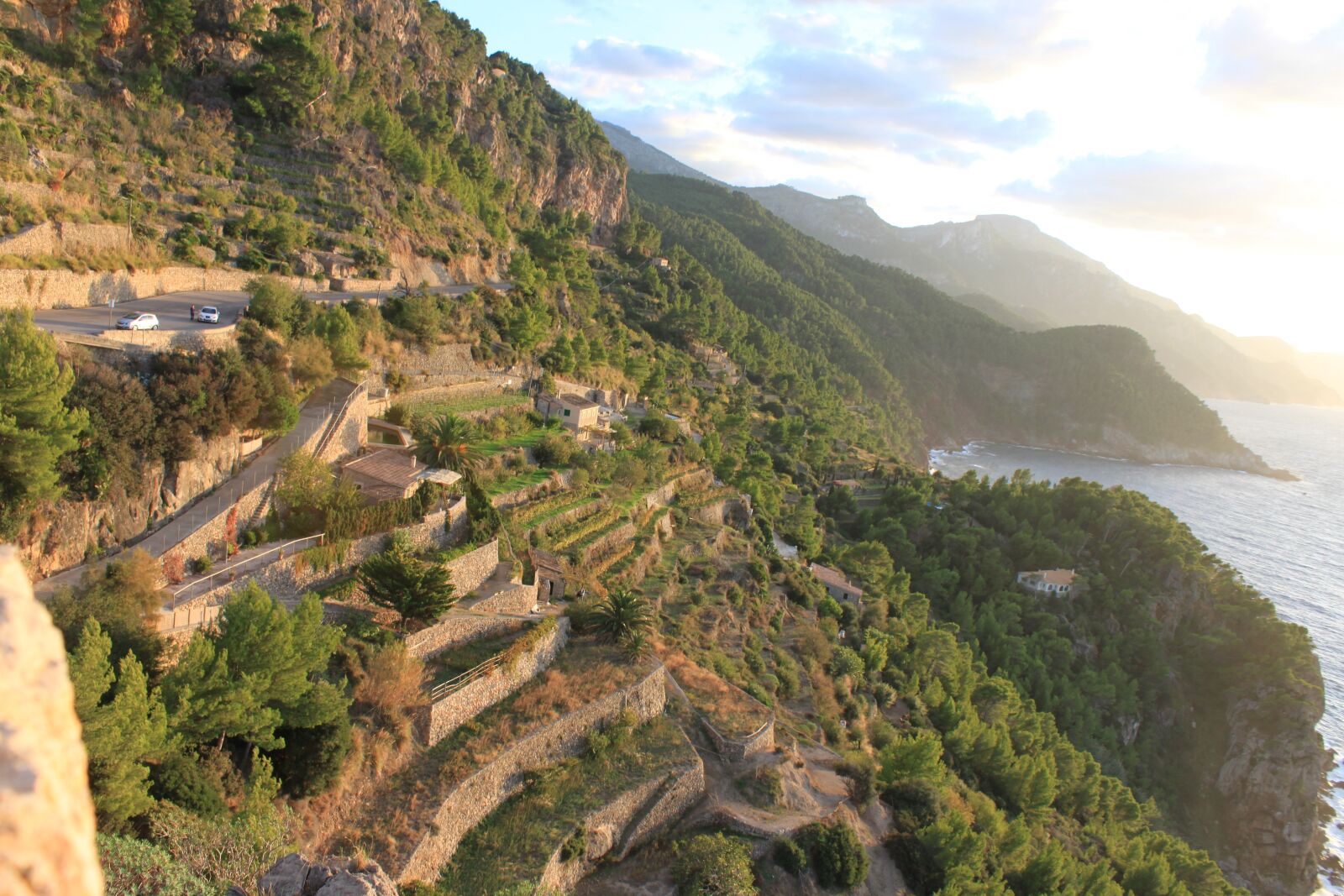 Canon EOS 500D (EOS Rebel T1i / EOS Kiss X3) sample photo. Mallorca, mountain, terraces photography