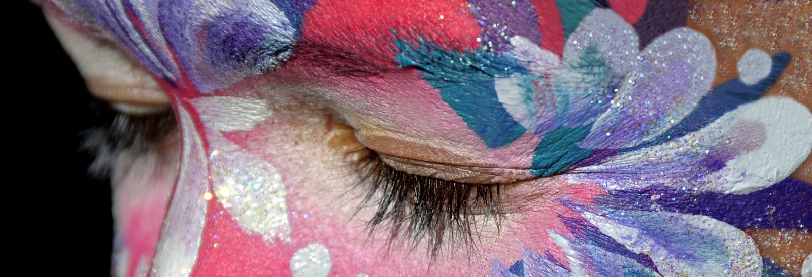 Nikon D7100 sample photo. Make up, rouged face photography