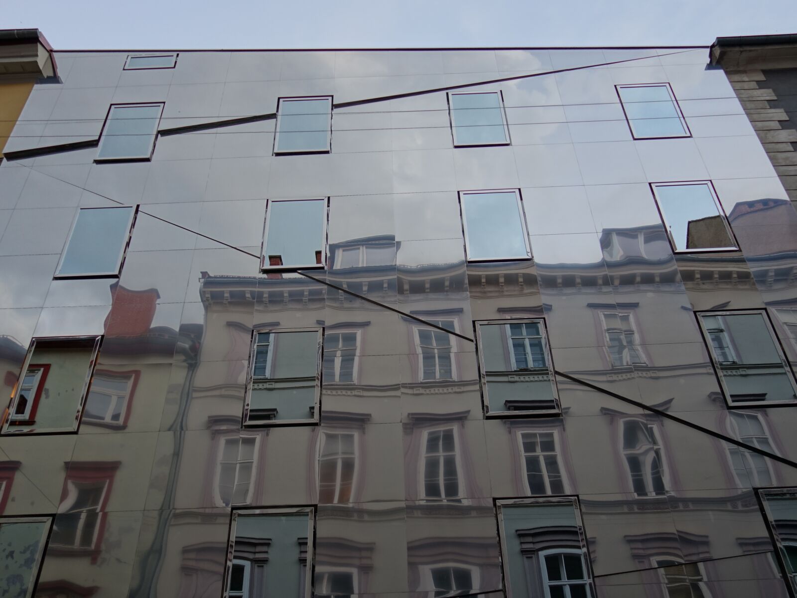 Sony Cyber-shot DSC-RX100 II sample photo. Facade, mirror, architecture photography