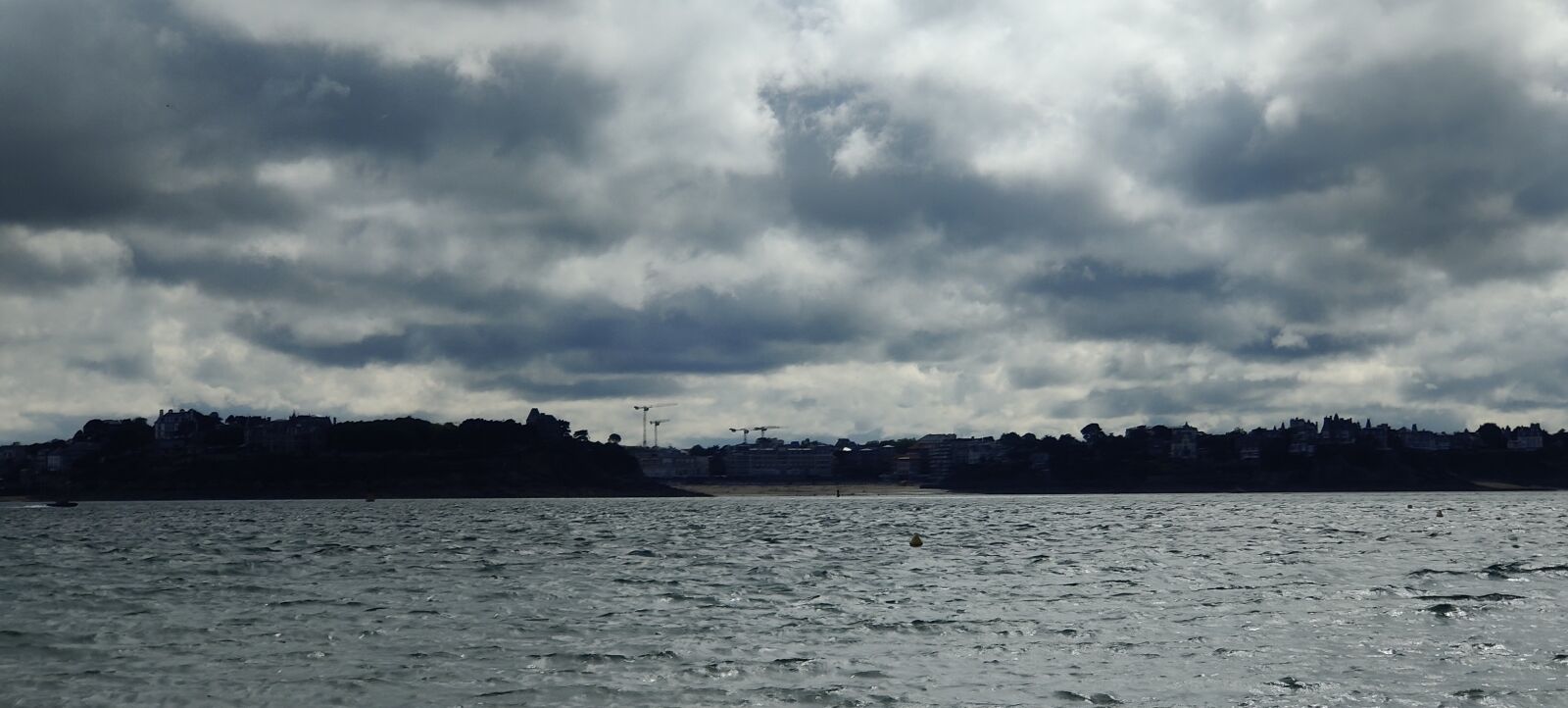 OnePlus HD1913 sample photo. Sea, clouds, brittany photography