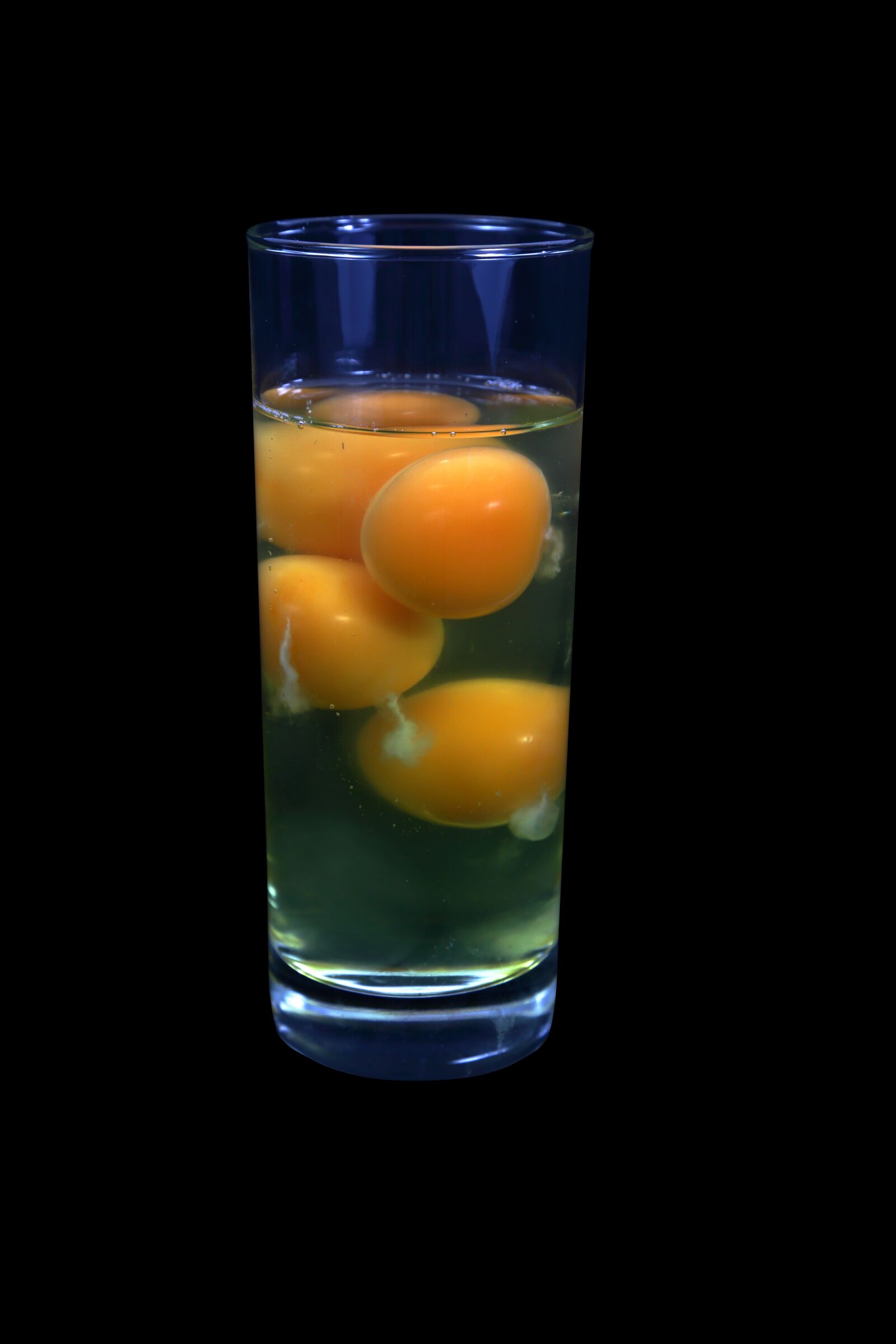 Canon EOS 6D + Canon EF 24-105mm F4L IS USM sample photo. Raw egg, glass, salmonella photography
