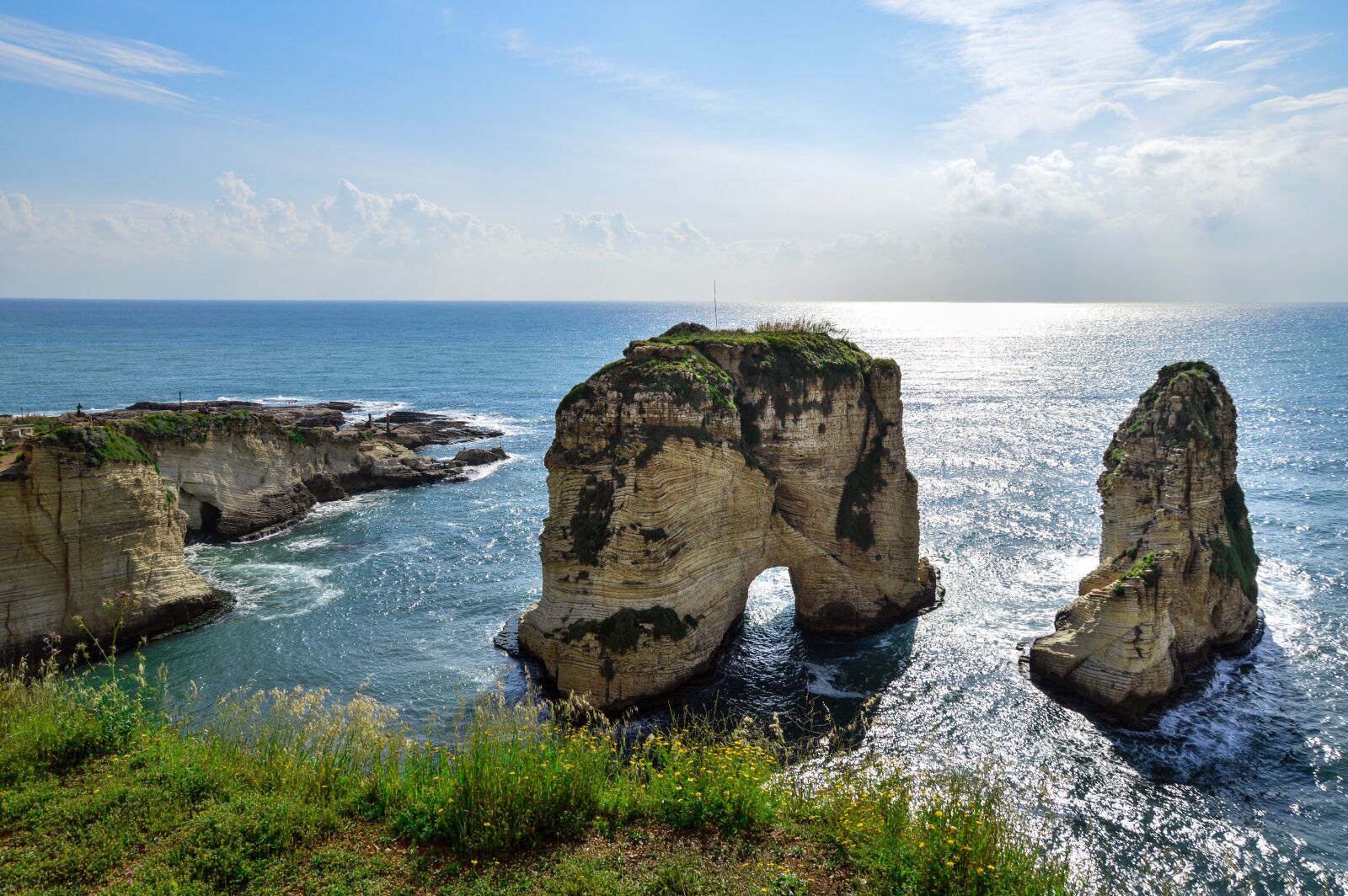 Nikon D3200 sample photo. Beirut, raouché, lebanon photography