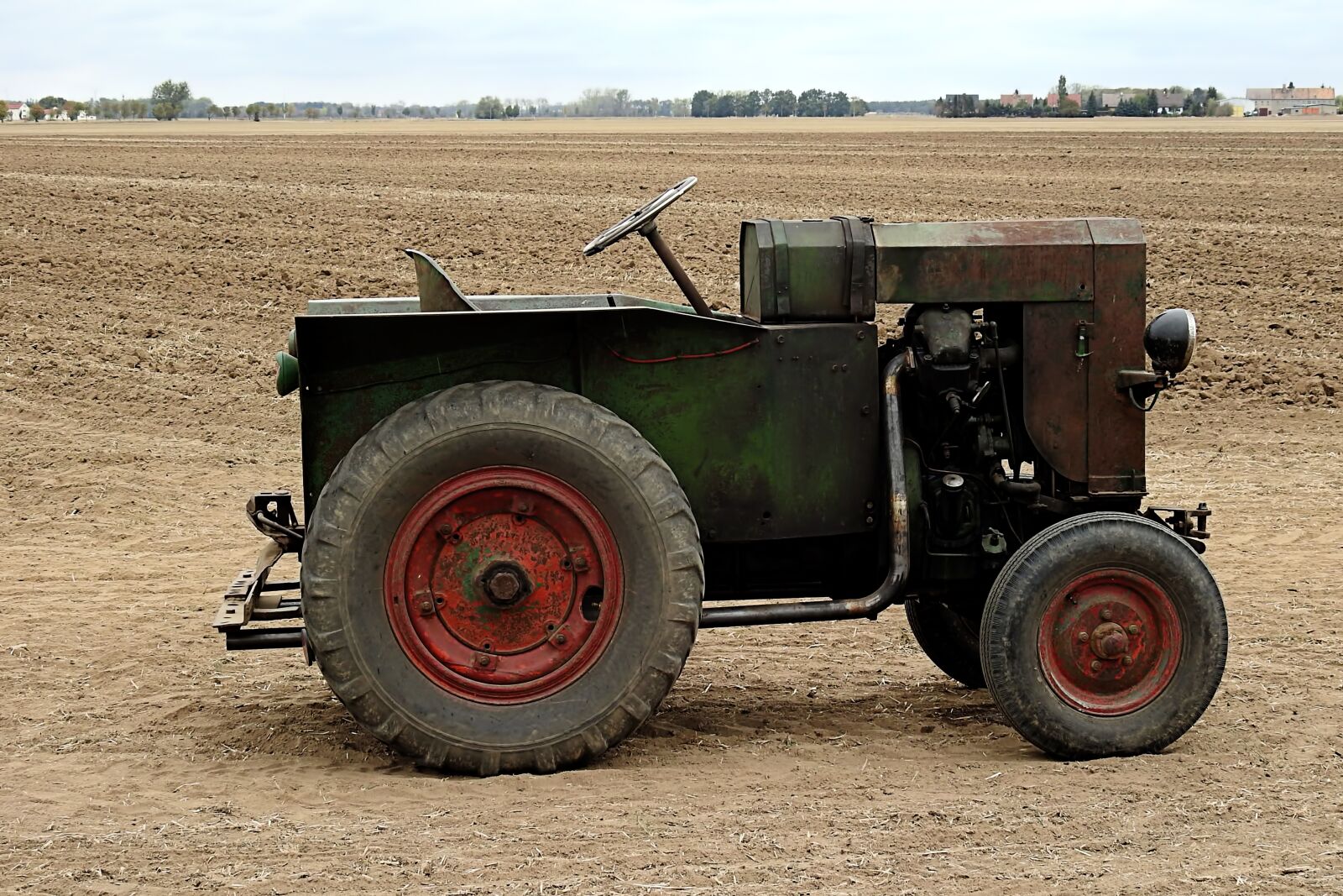 Nikon Coolpix P900 sample photo. Mba-tractor, agricultural tractor, oldtimer photography