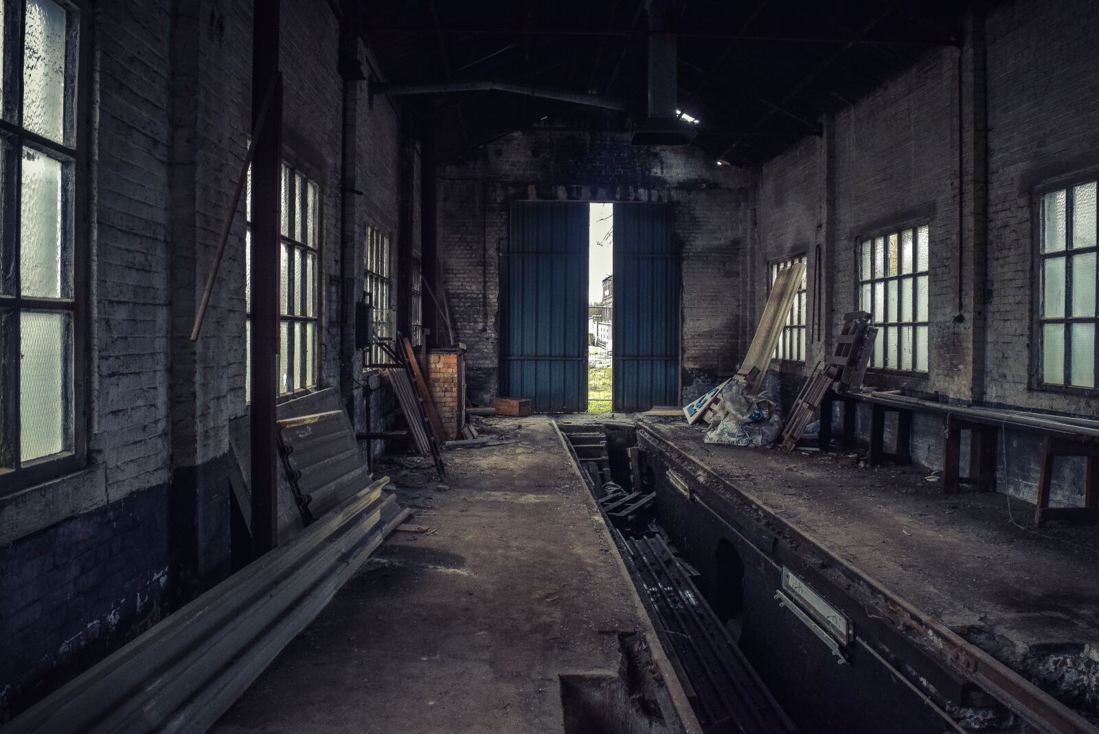 Nikon D3300 sample photo. Lost places, factory building photography