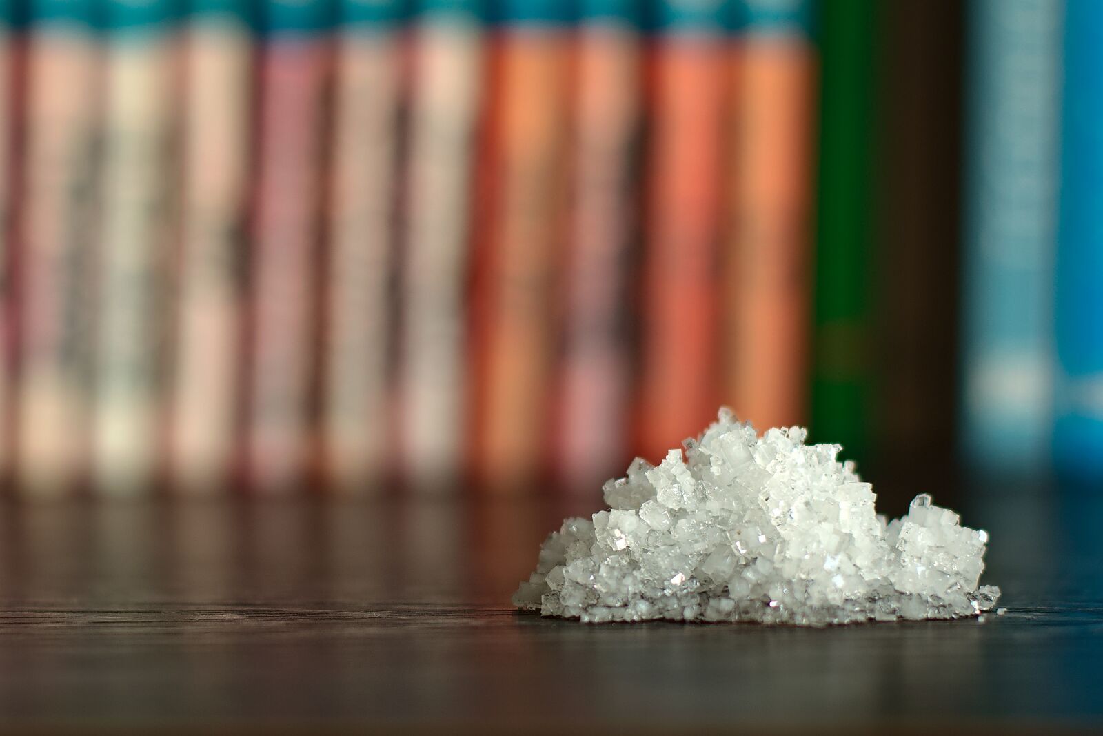 Nikon D5300 sample photo. Salt, crystal, crystals photography