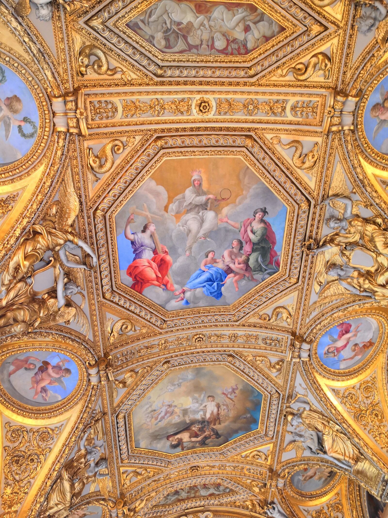 HUAWEI Honor 10 sample photo. Ceiling, louvre, paintings photography