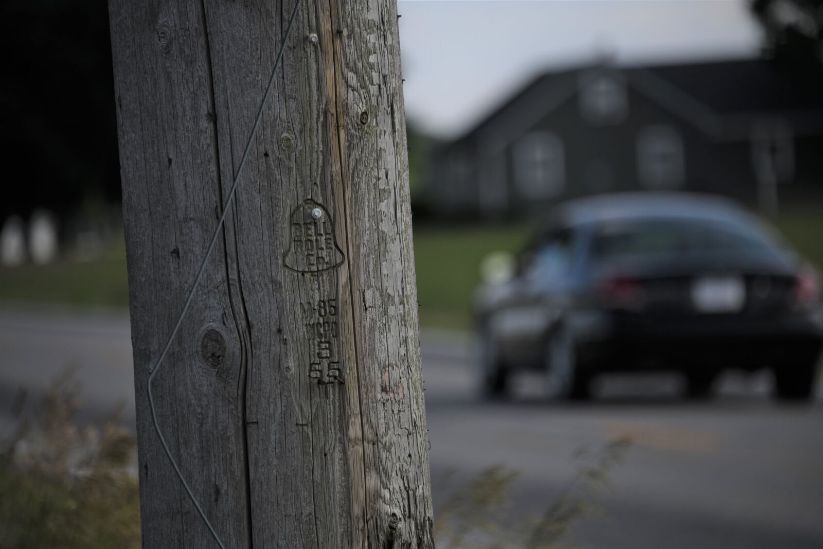 Nikon D850 sample photo. Telephone, pole, bell photography