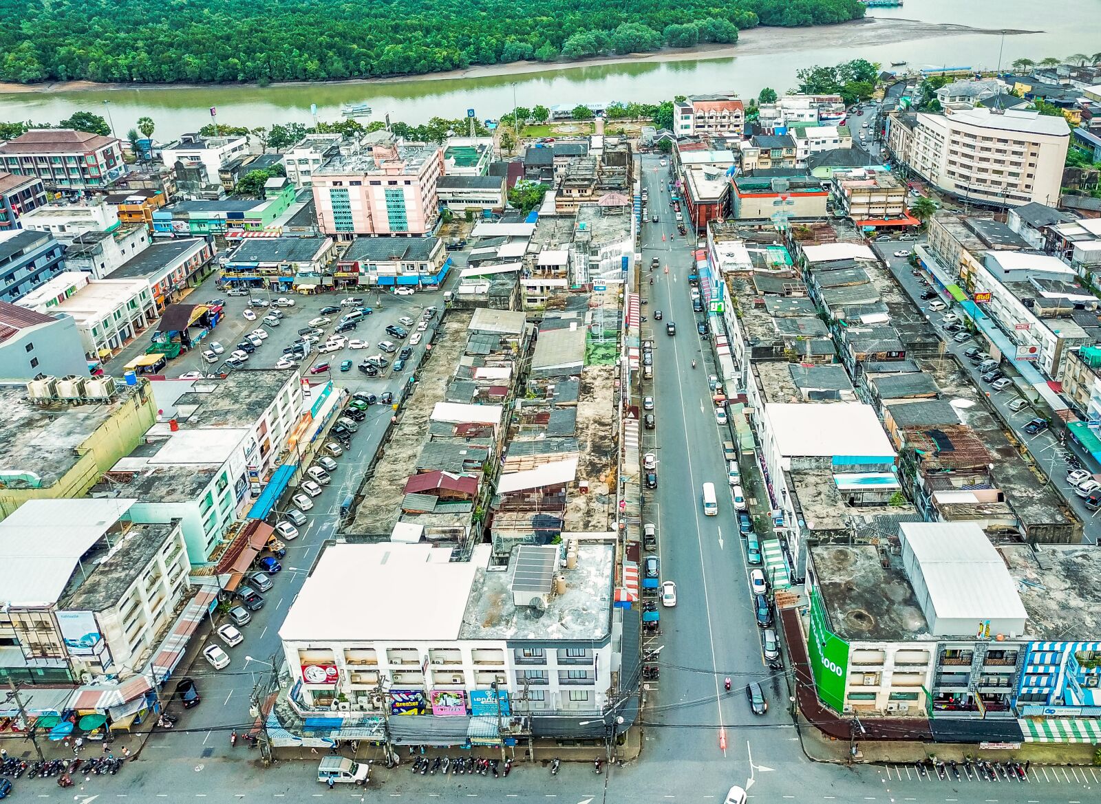 DJI FC220 sample photo. Krabi, city, thailand photography