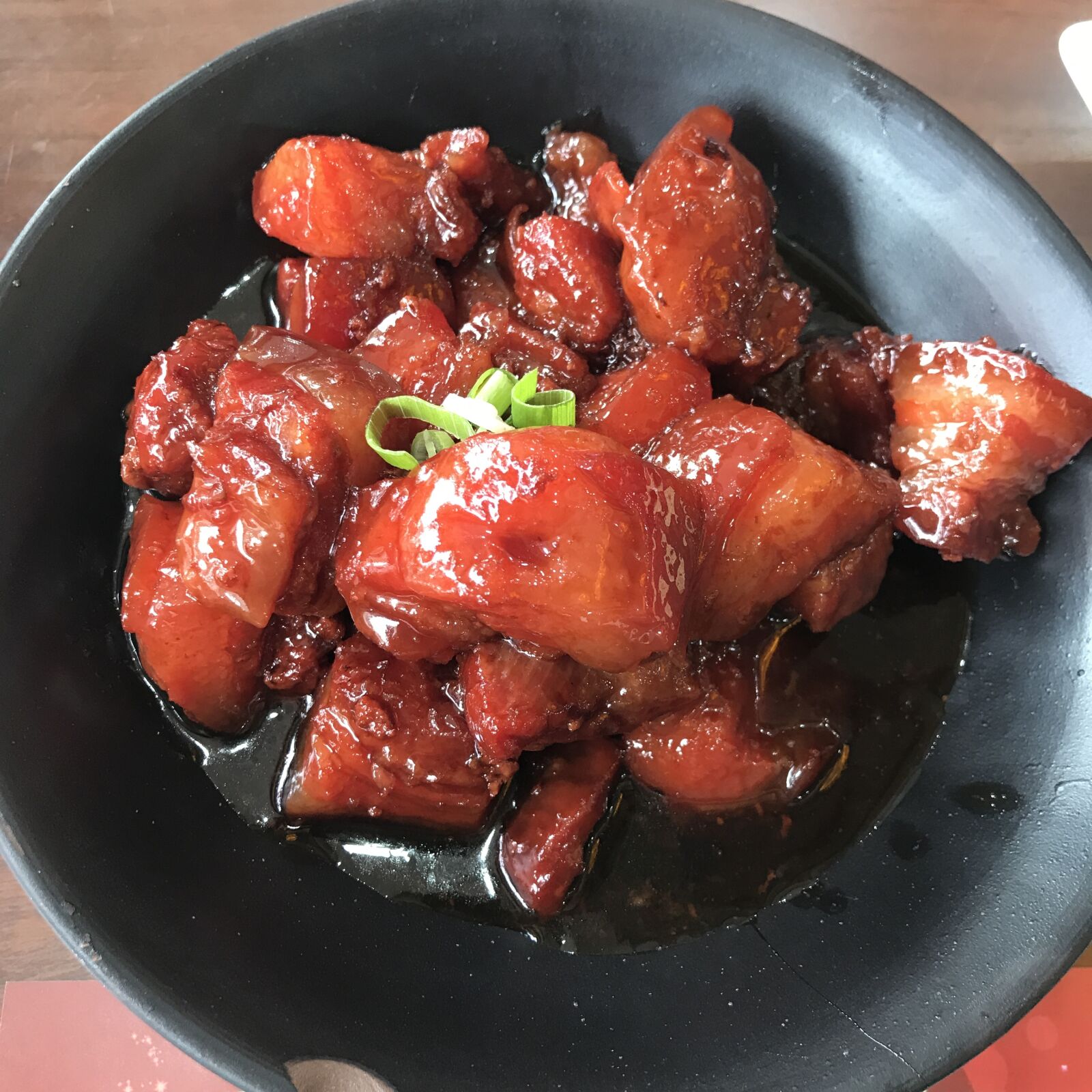 iPhone 7 back camera 3.99mm f/1.8 sample photo. Red, fire, meat photography
