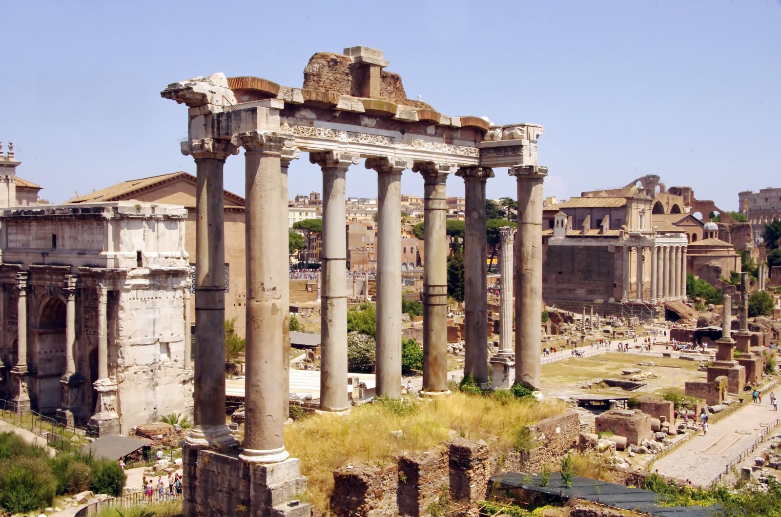 Pentax K-5 sample photo. Italy, rome, forum photography