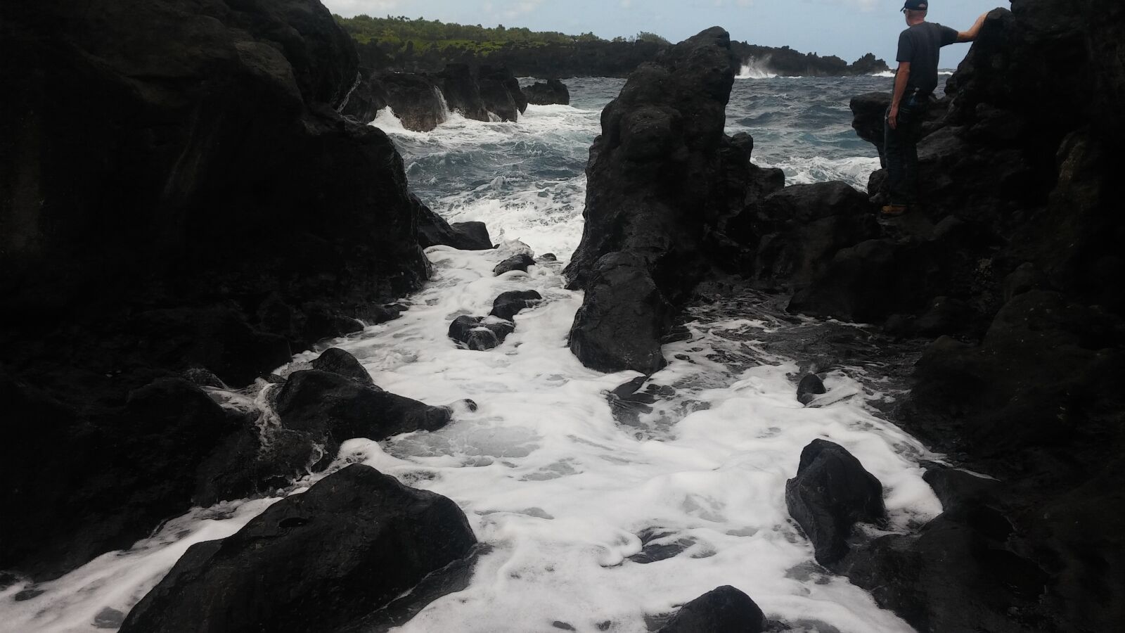 LG G STYLO sample photo. Maui, hawaii, waterfall photography