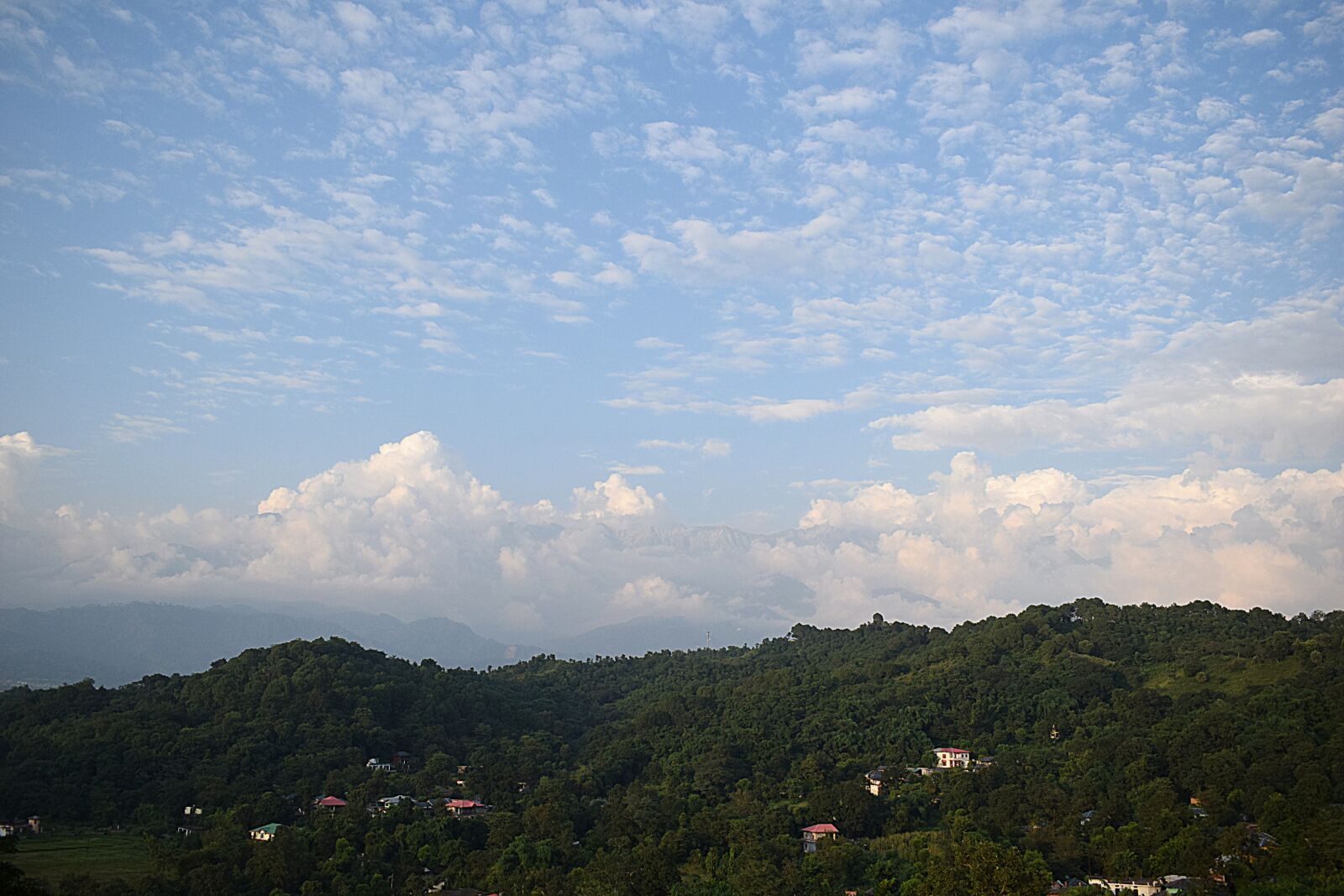 Nikon D3300 sample photo. Landscape, hill, clouds photography