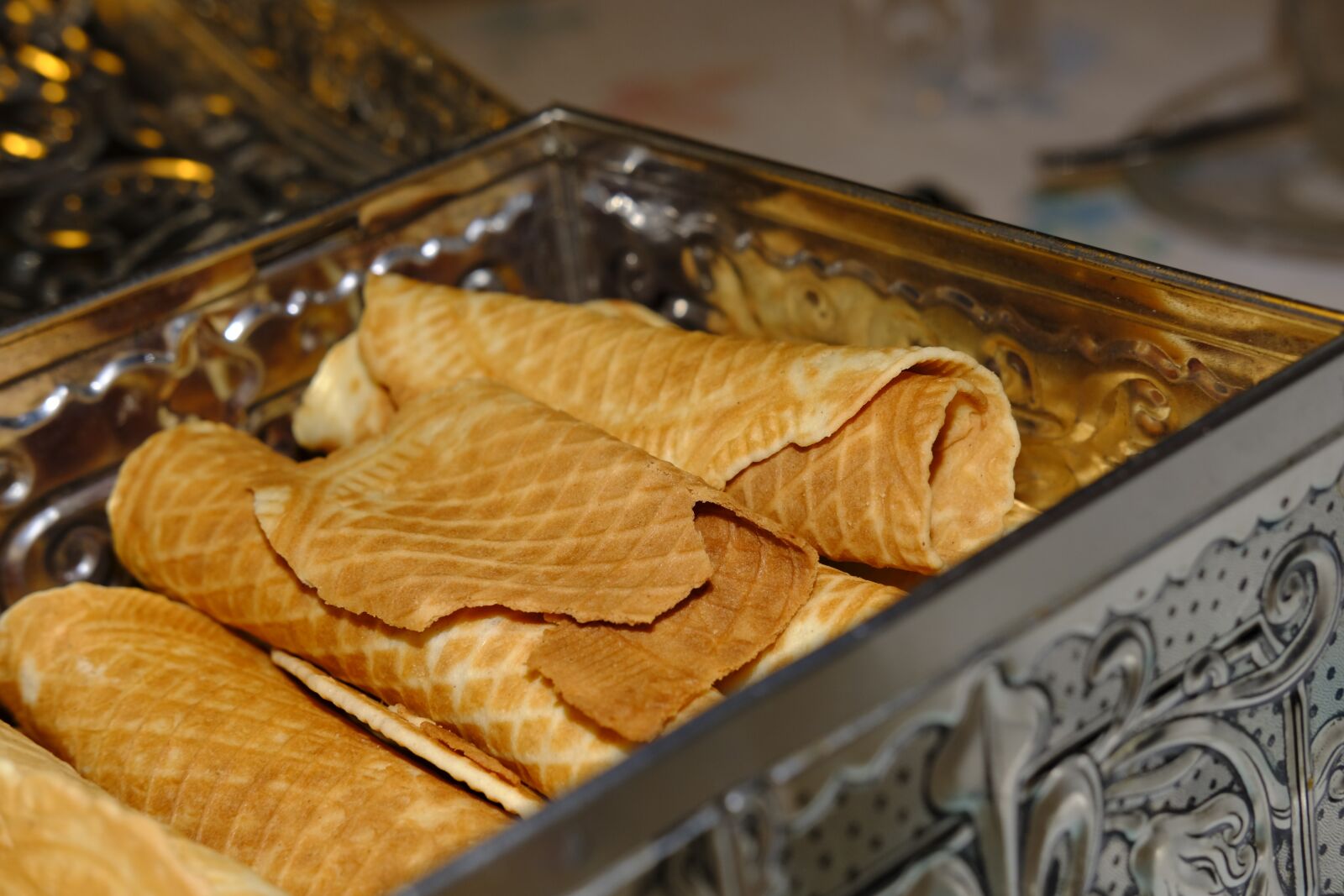 Fujifilm X-T2 + Fujifilm XF 35mm F2 R WR sample photo. Waffles, pastries, dessert photography