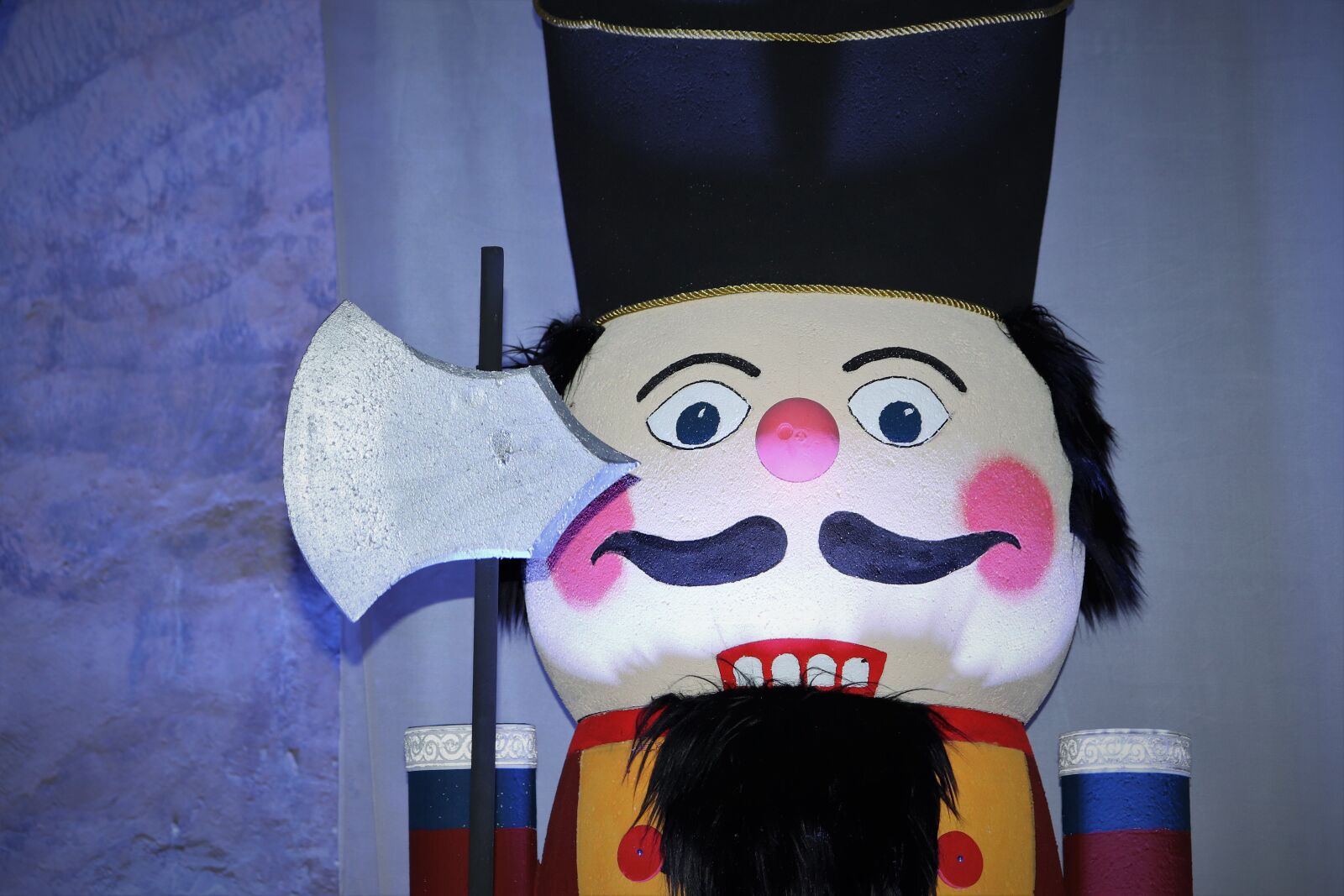 Canon EOS 200D (EOS Rebel SL2 / EOS Kiss X9) sample photo. Nutcracker in tunnel, under photography