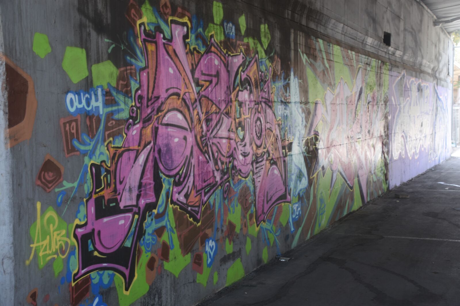 Nikon D7200 sample photo. Graffiti, alleyway, grunge photography