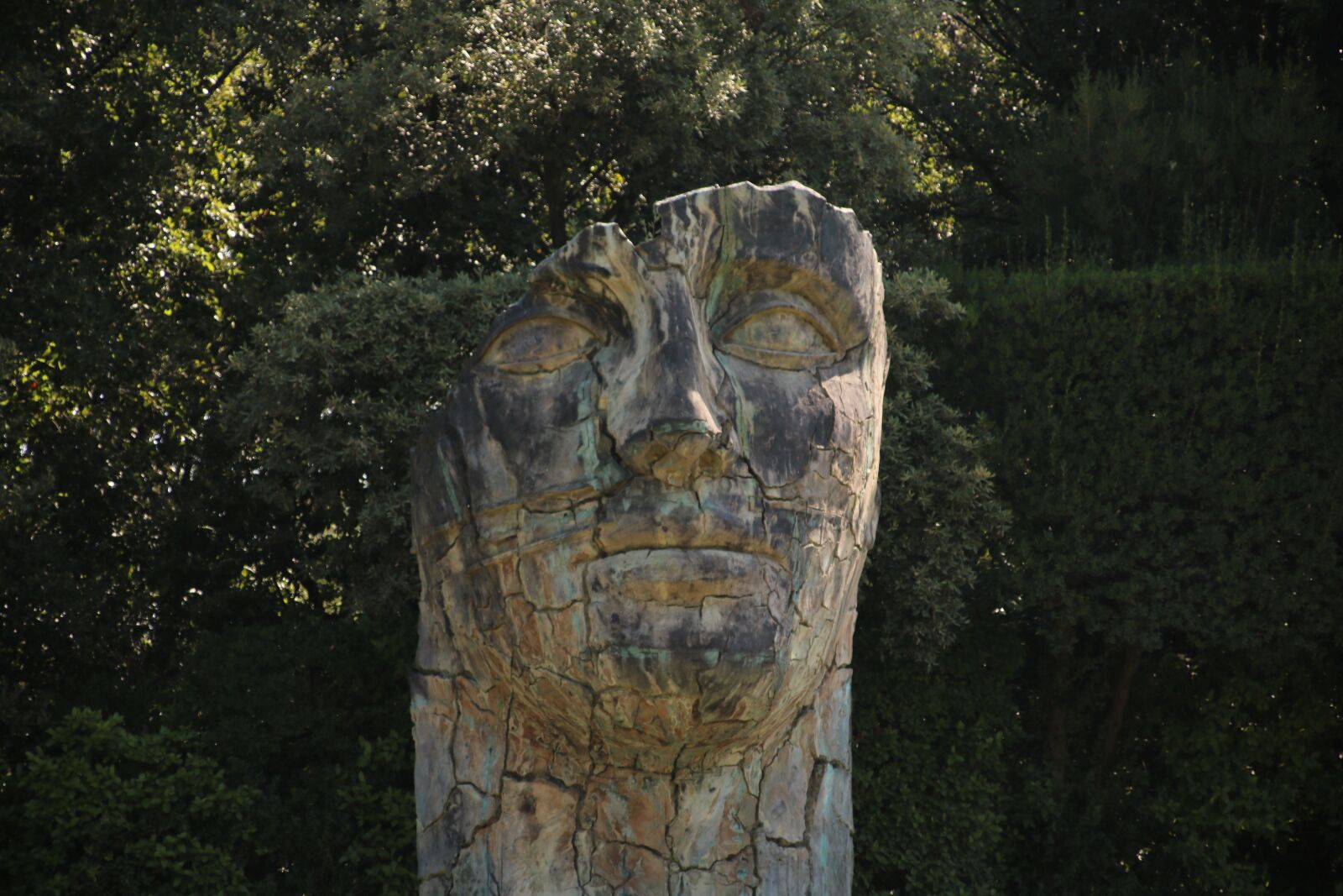 Canon EOS 750D (EOS Rebel T6i / EOS Kiss X8i) + Canon TS-E 90mm F2.8 Tilt-Shift sample photo. Statue, face, head photography