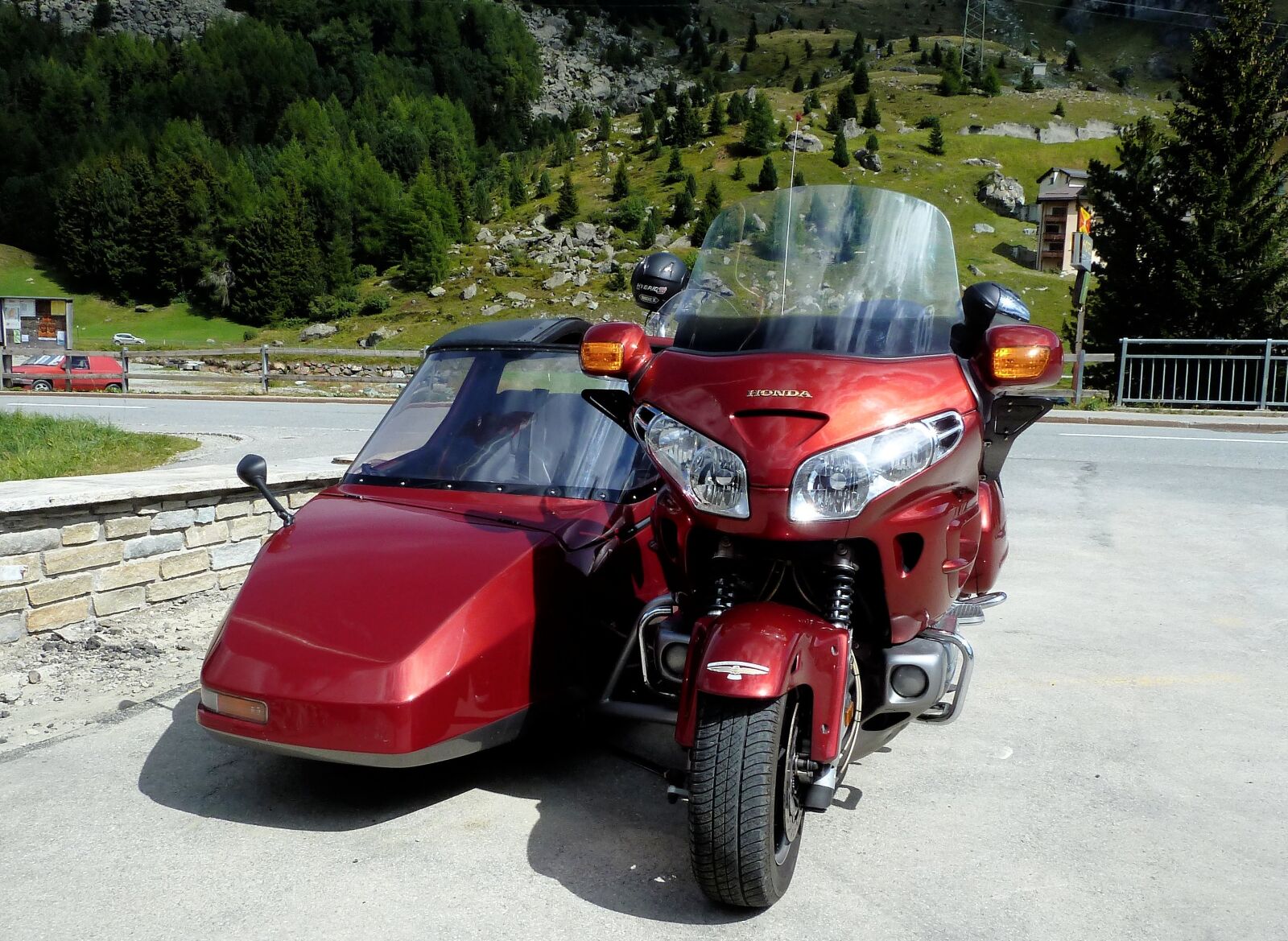 Panasonic Lumix DMC-ZS7 (Lumix DMC-TZ10) sample photo. Drive, motorcycle, sidecar photography