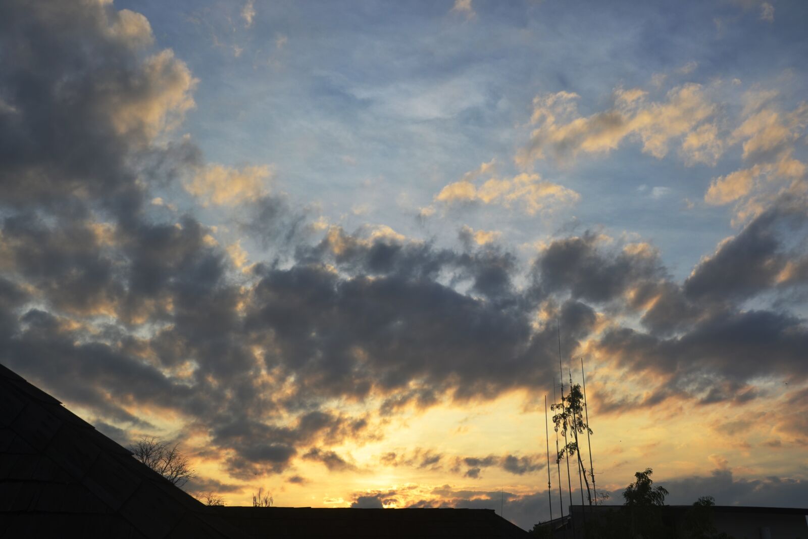 Nikon D3100 sample photo. Evening sky, clouds, sky photography