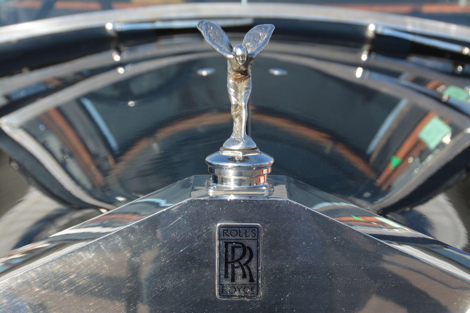 Nikon D7100 sample photo. Rolls-royce, spirit of ecstasy photography