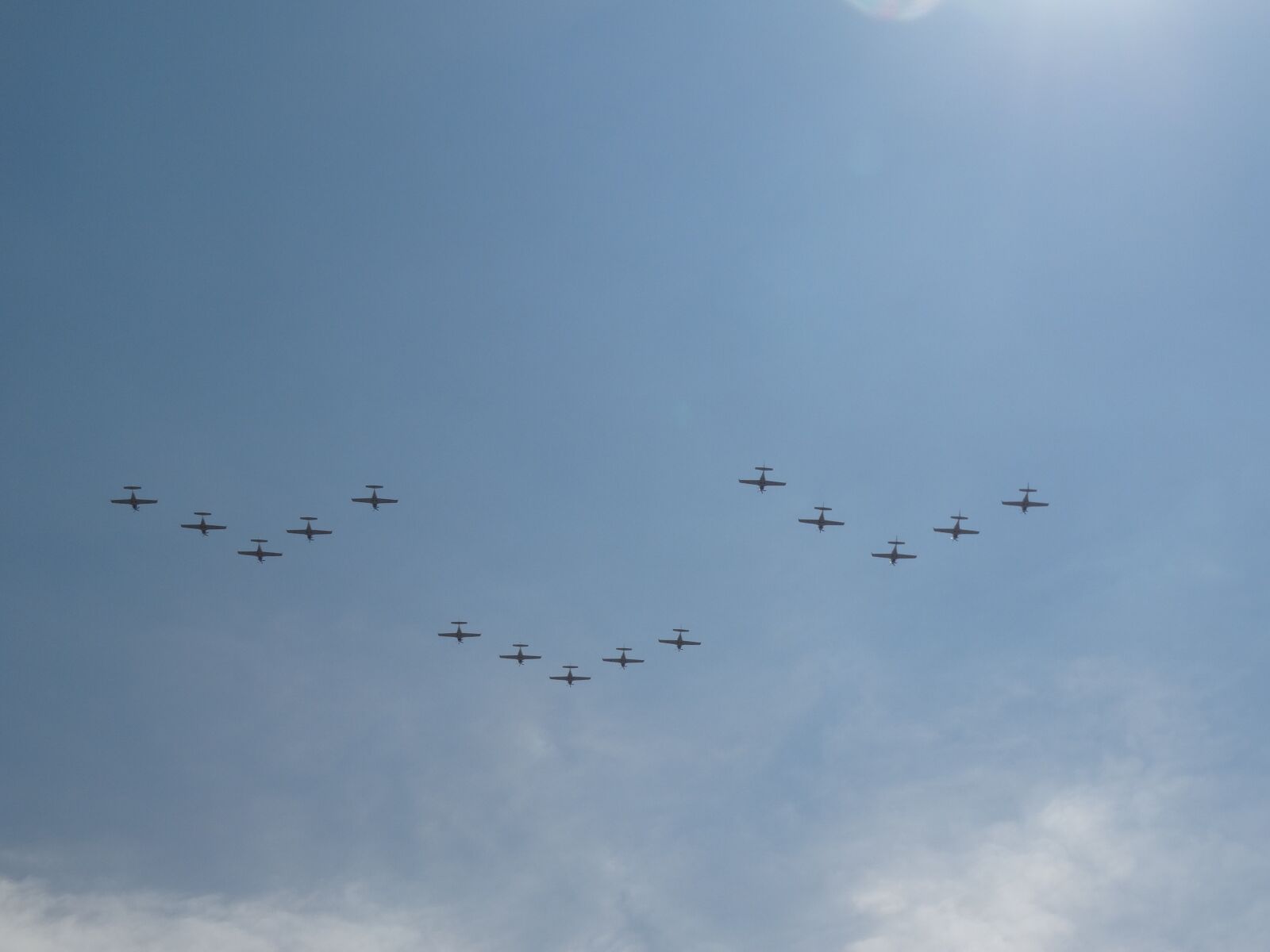 Sony Cyber-shot DSC-HX300 sample photo. Aircraft, parade, in formation photography