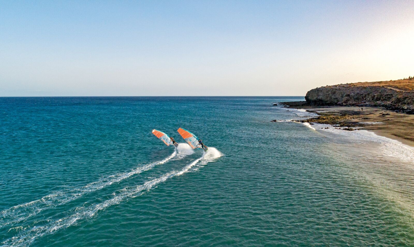 DJI FC6310 sample photo. Surf, surfer, wind surfing photography